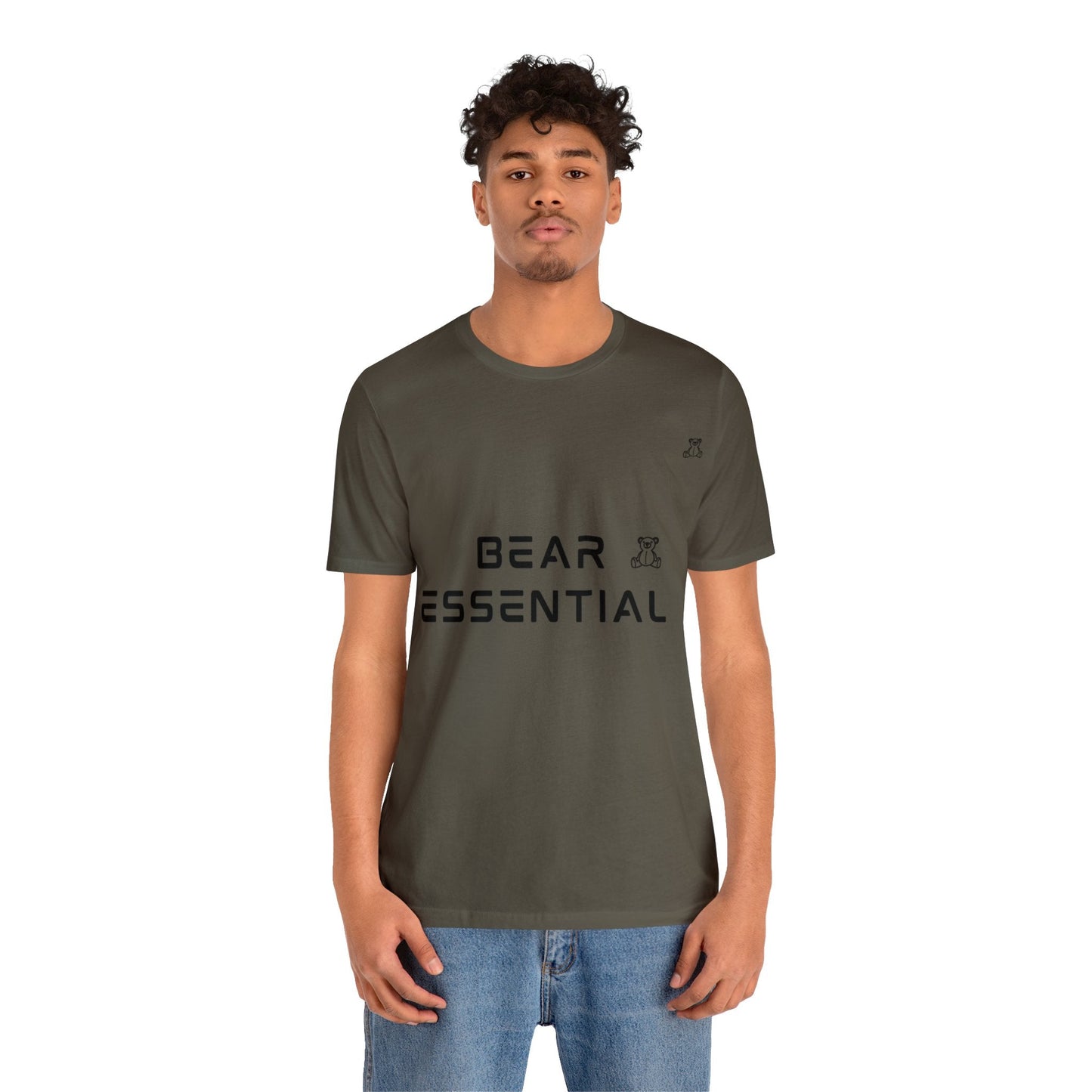 Essential BEAR Minimalist Shirt, Bear ESSENTIAL SHIRT, Shirt for Bear Essentials, Minimalist, Minimalism Bear - Mighty Lifestyle