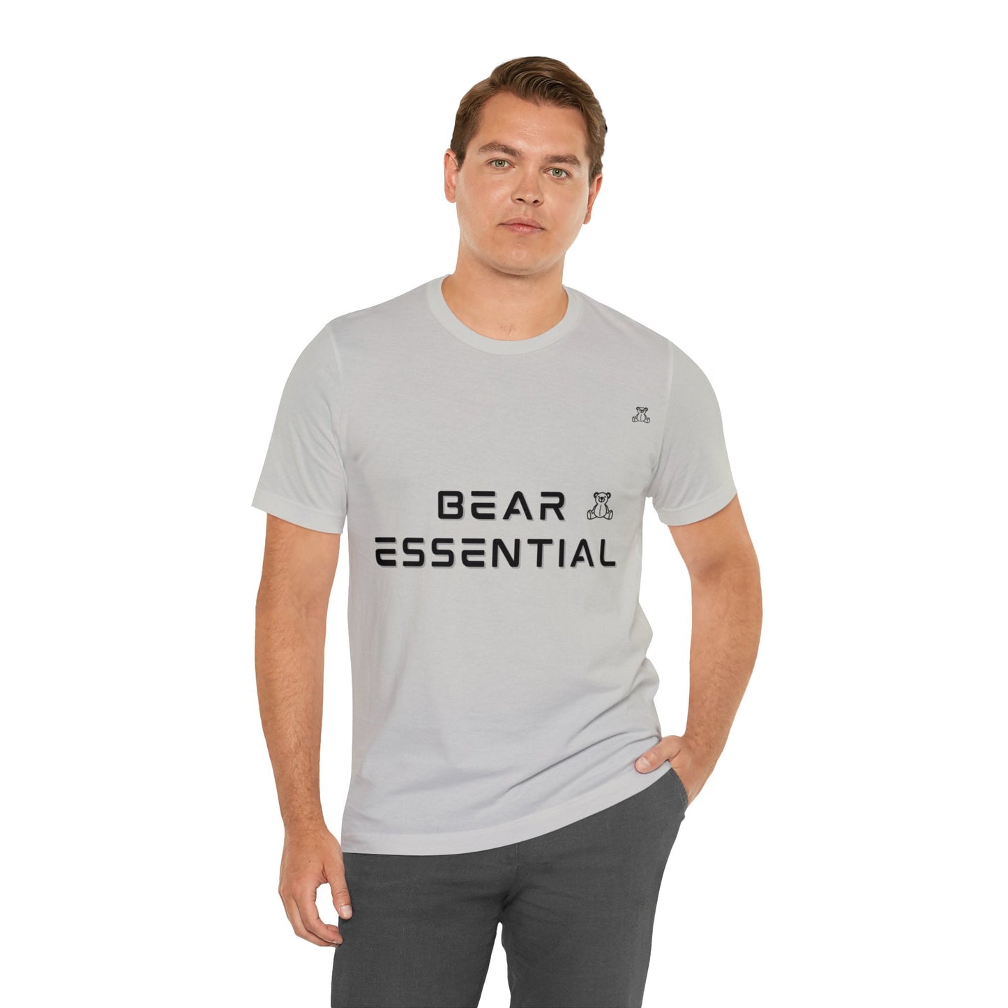 Essential BEAR Minimalist Shirt, Bear ESSENTIAL SHIRT, Shirt for Bear Essentials, Minimalist, Minimalism Bear - Mighty Lifestyle