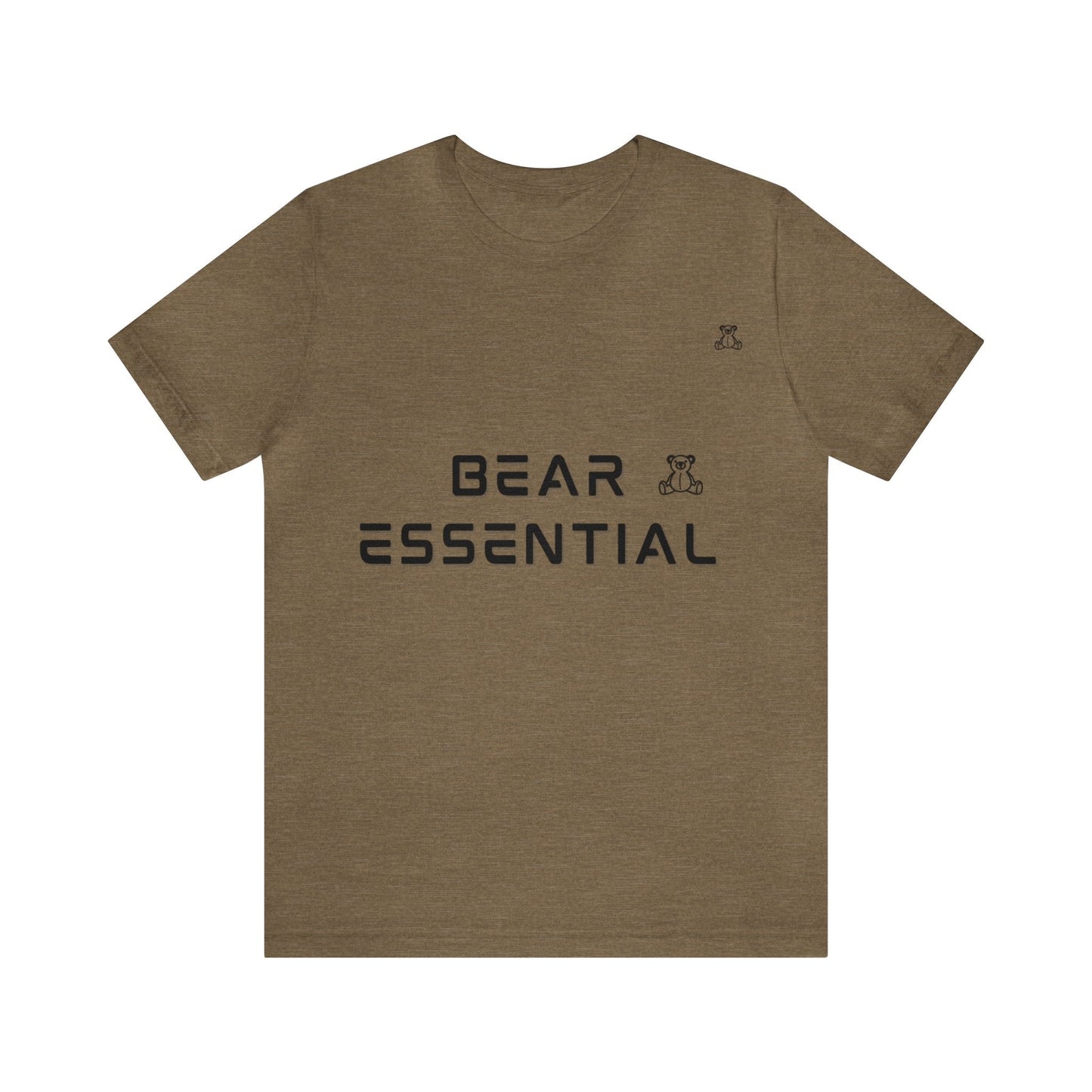 Essential BEAR Minimalist Shirt, Bear ESSENTIAL SHIRT, Shirt for Bear Essentials, Minimalist, Minimalism Bear - Mighty Lifestyle