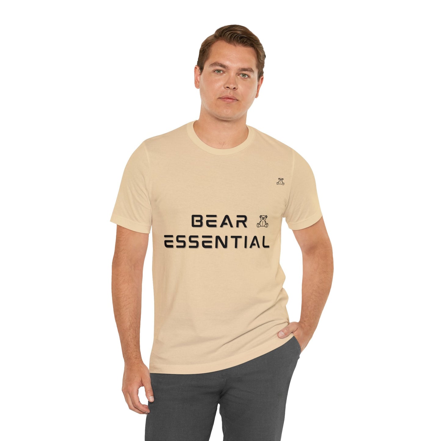 Essential BEAR Minimalist Shirt, Bear ESSENTIAL SHIRT, Shirt for Bear Essentials, Minimalist, Minimalism Bear - Mighty Lifestyle