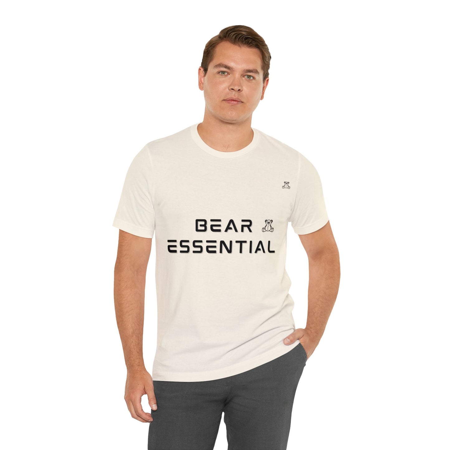 Essential BEAR Minimalist Shirt, Bear ESSENTIAL SHIRT, Shirt for Bear Essentials, Minimalist, Minimalism Bear - Mighty Lifestyle
