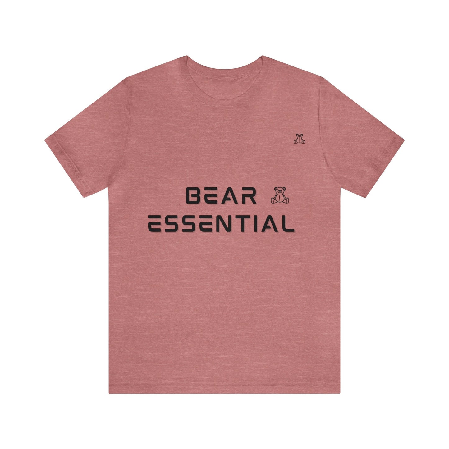 Essential BEAR Minimalist Shirt, Bear ESSENTIAL SHIRT, Shirt for Bear Essentials, Minimalist, Minimalism Bear - Mighty Lifestyle