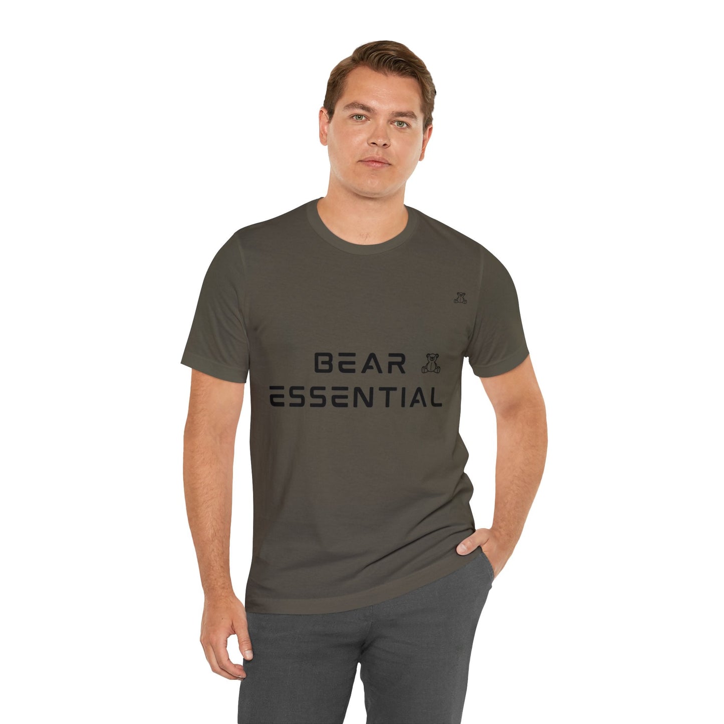 Essential BEAR Minimalist Shirt, Bear ESSENTIAL SHIRT, Shirt for Bear Essentials, Minimalist, Minimalism Bear - Mighty Lifestyle