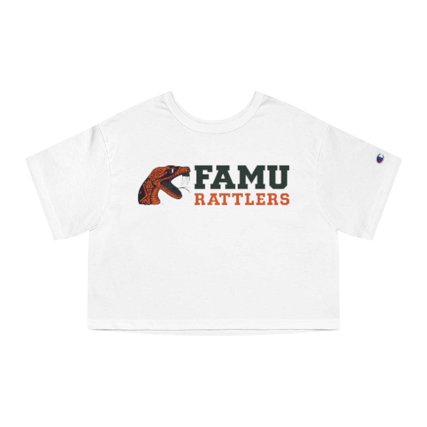 FAMU, FL A&M University, HBCU Football Homecoming, Classic Black Excellence, Sports, Champion Women's Heritage Cropped T-Shirt - Mighty Lifestyle