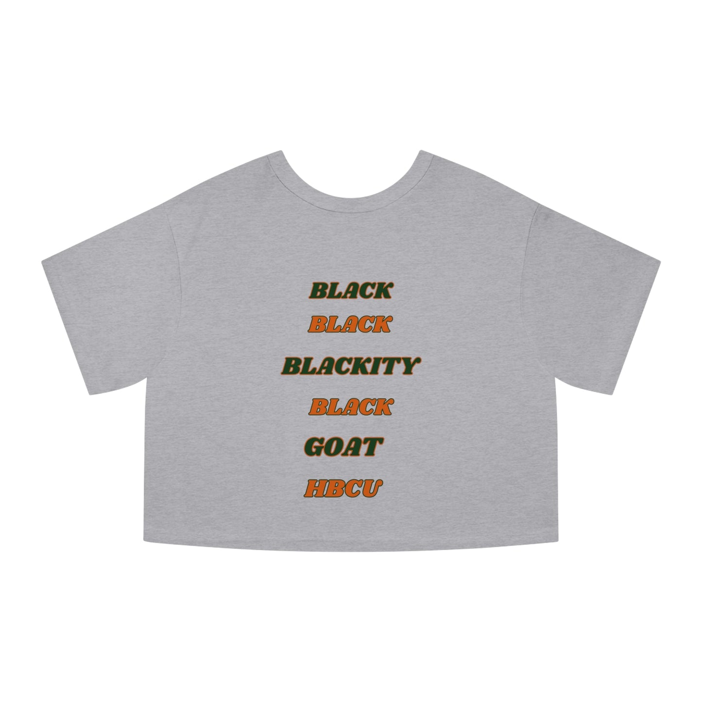 FAMU, FL A&M University, HBCU Football Homecoming, Classic Black Excellence, Sports, Champion Women's Heritage Cropped T-Shirt - Mighty Lifestyle