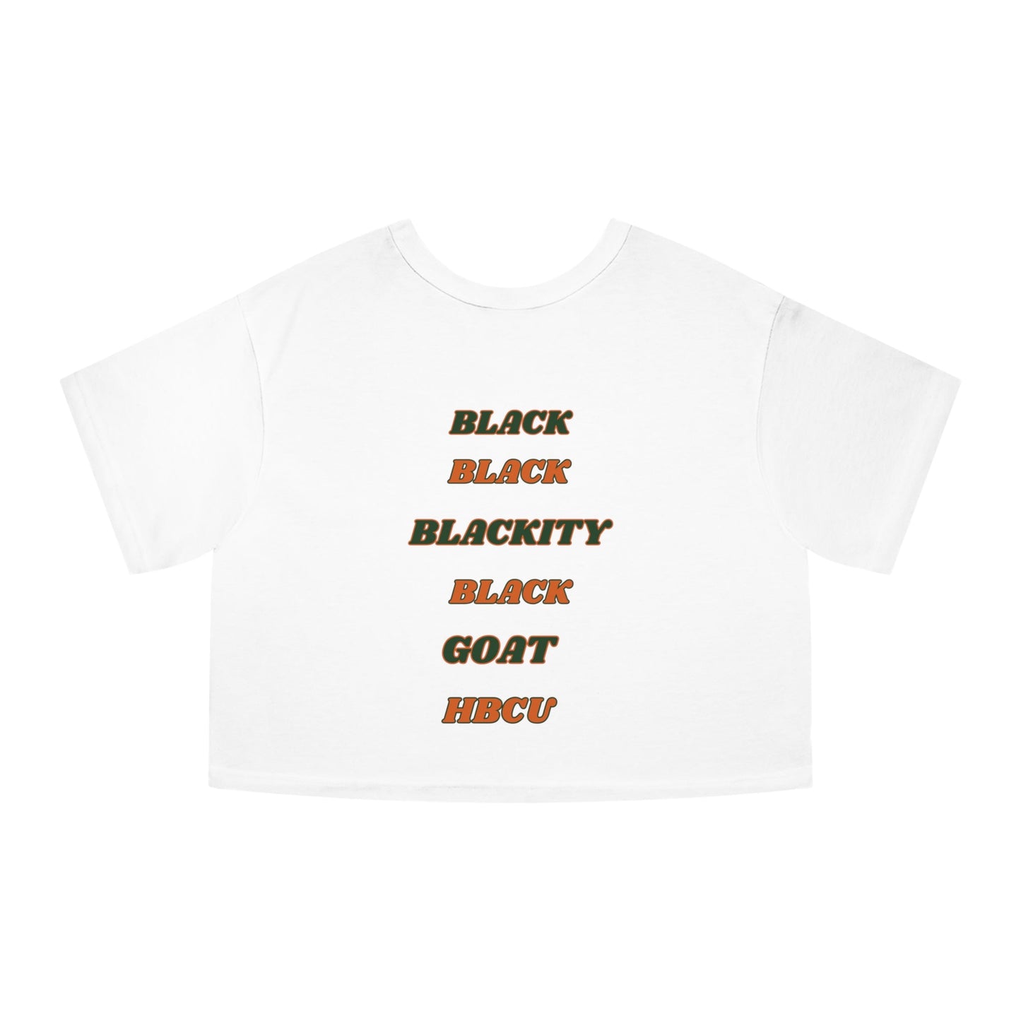 FAMU, FL A&M University, HBCU Football Homecoming, Classic Black Excellence, Sports, Champion Women's Heritage Cropped T-Shirt - Mighty Lifestyle