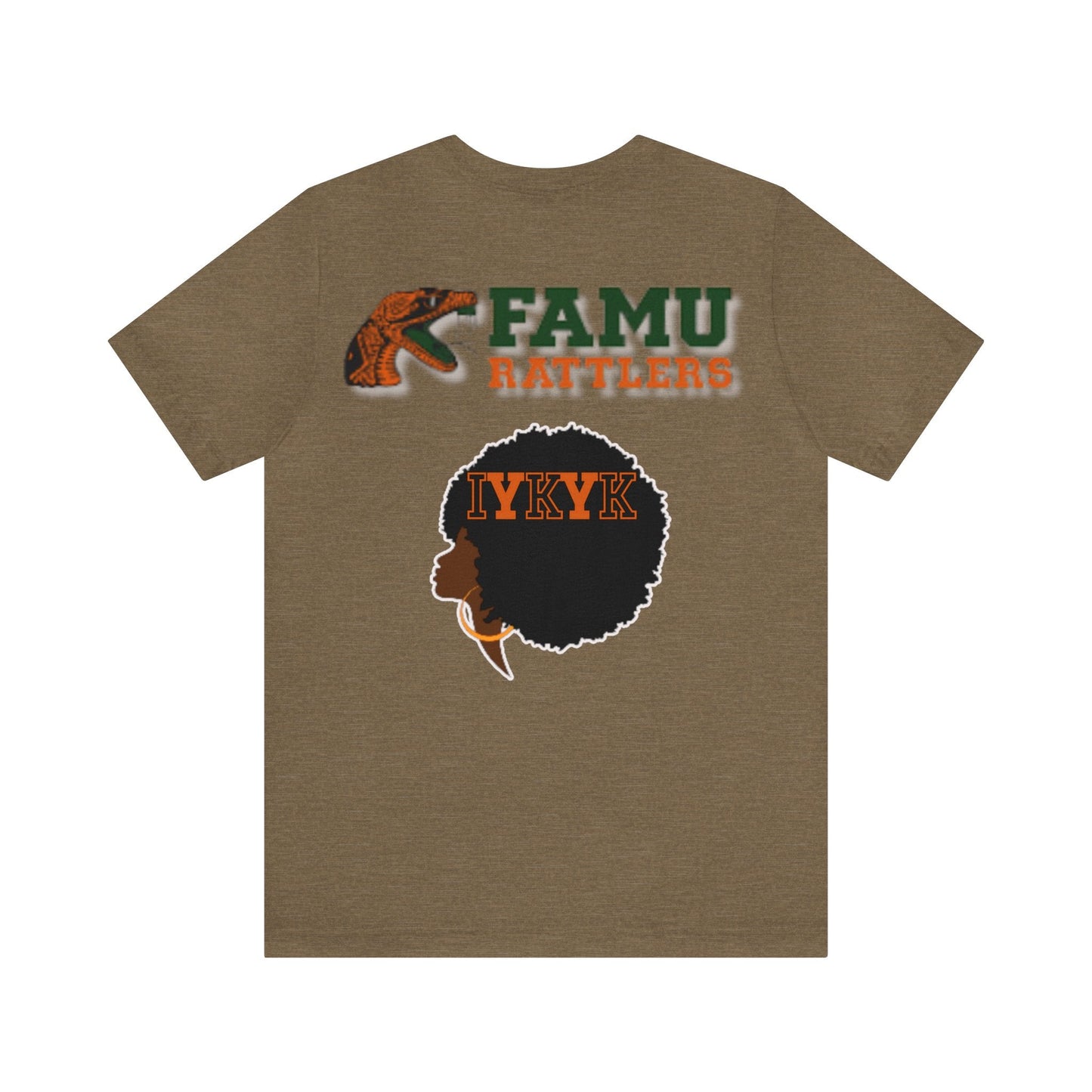 FAMU Grad Afro Female, If You Know You Know, Rattler Shirt, Shirt for FAMU Grad, Gift For Rattler Alumni - Mighty Lifestyle