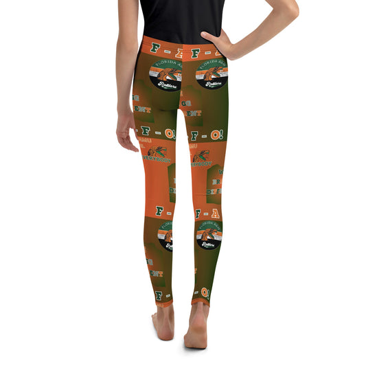 FAMU Rattlers BRAGG Youth Leggings - Mighty Lifestyle