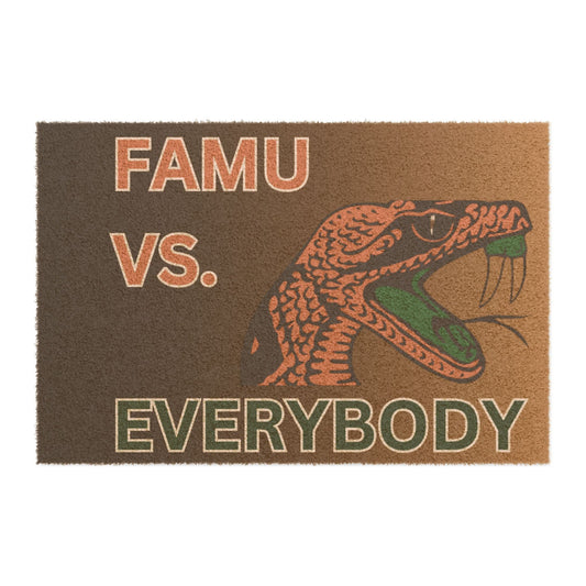 FAMU Rattlers Doormat | Rattlers | HBCU Gift | FAMU Mat - Mighty Lifestyle
