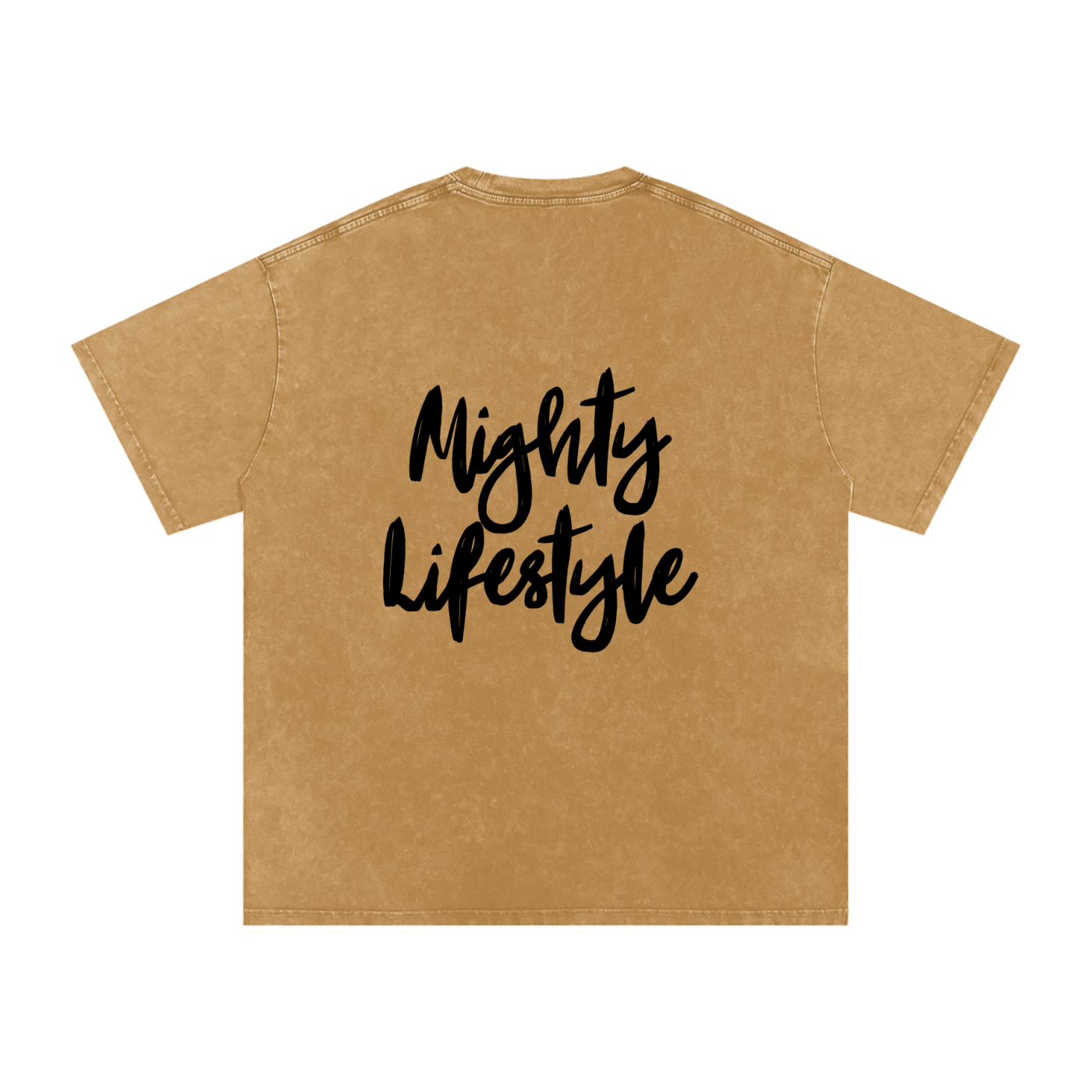 “Made of Prayers, Not Easily Broken” Acid Wash Oversized T-Shirt – Unisex Loose Fit Christian Streetwear Apparel by Mighty Lifestyle