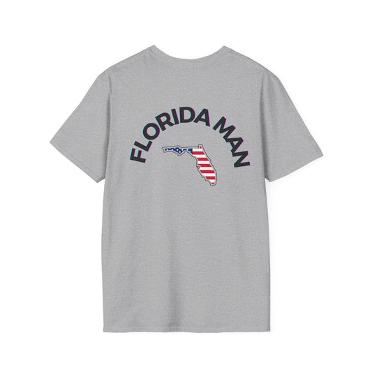 Florida Man Shirt, Front and Back Shirt, FL Pride, Patriot, Florida Pride, Florida Flag - Mighty Lifestyle
