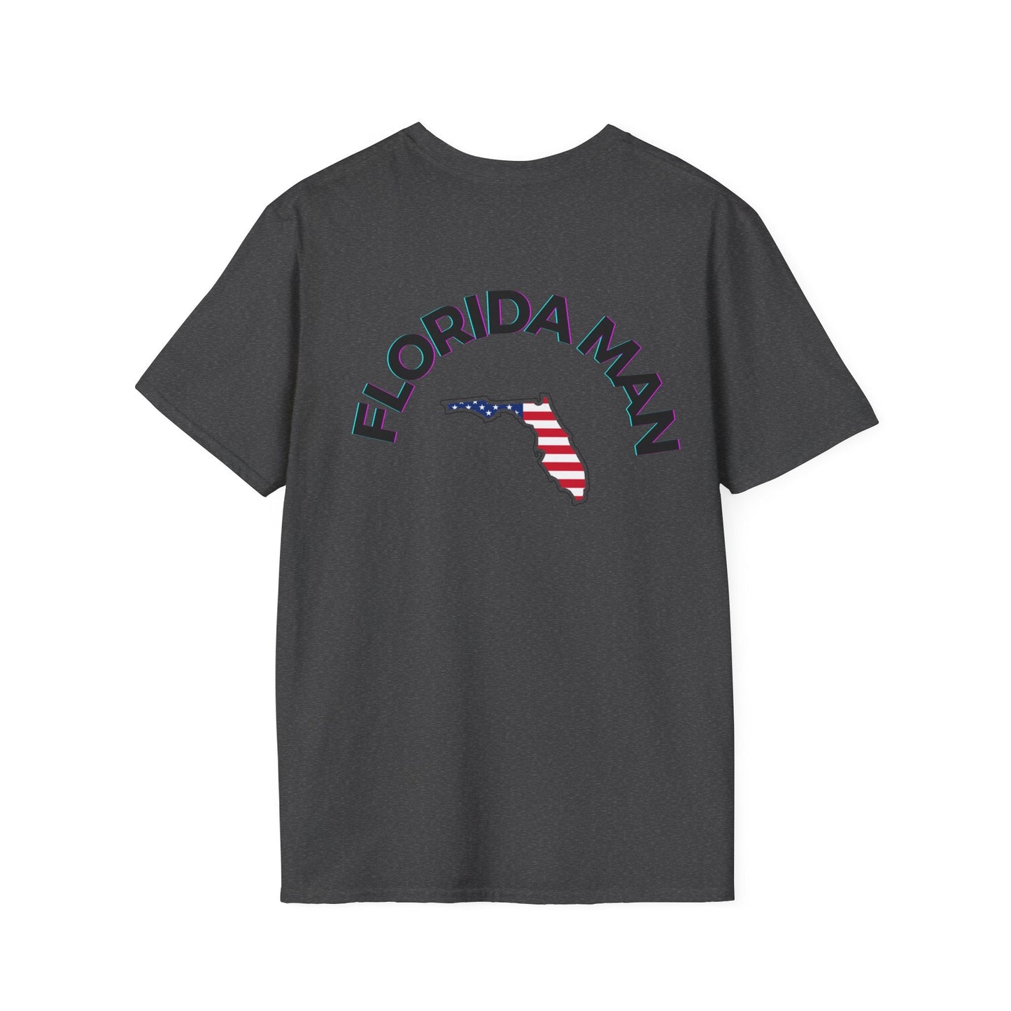 Florida Man Shirt, Front and Back Shirt, FL Pride, Patriot, Florida Pride, Florida Flag - Mighty Lifestyle