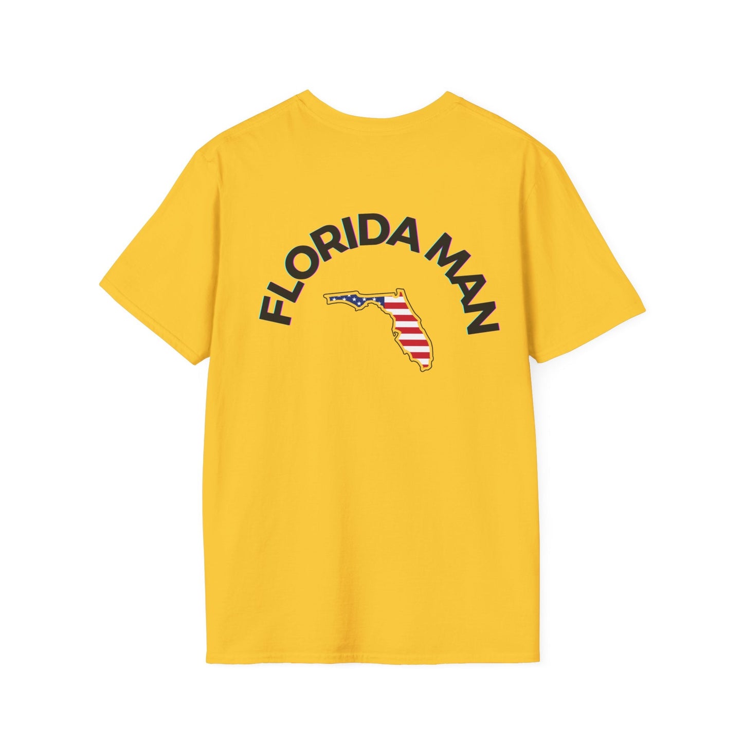 Florida Man Shirt, Front and Back Shirt, FL Pride, Patriot, Florida Pride, Florida Flag - Mighty Lifestyle