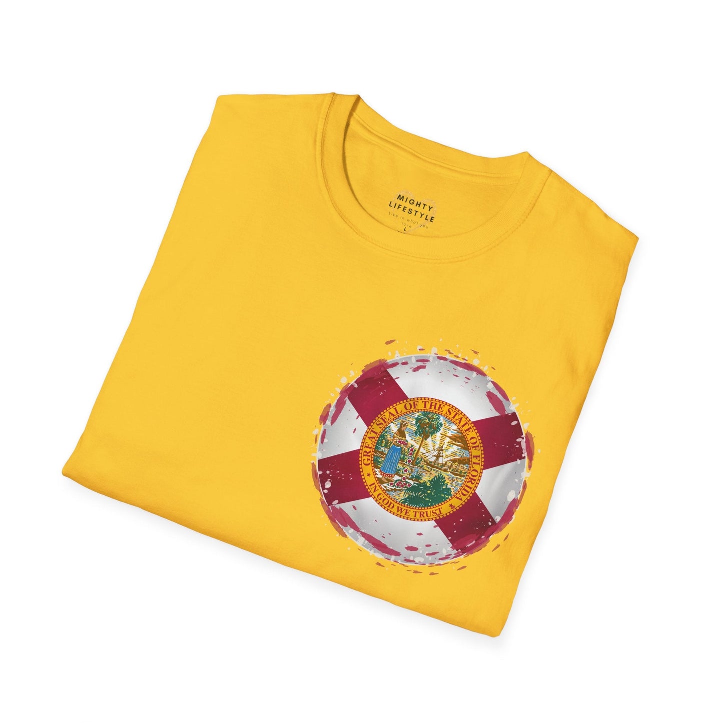 Florida Man Shirt, Front and Back Shirt, FL Pride, Patriot, Florida Pride, Florida Flag - Mighty Lifestyle