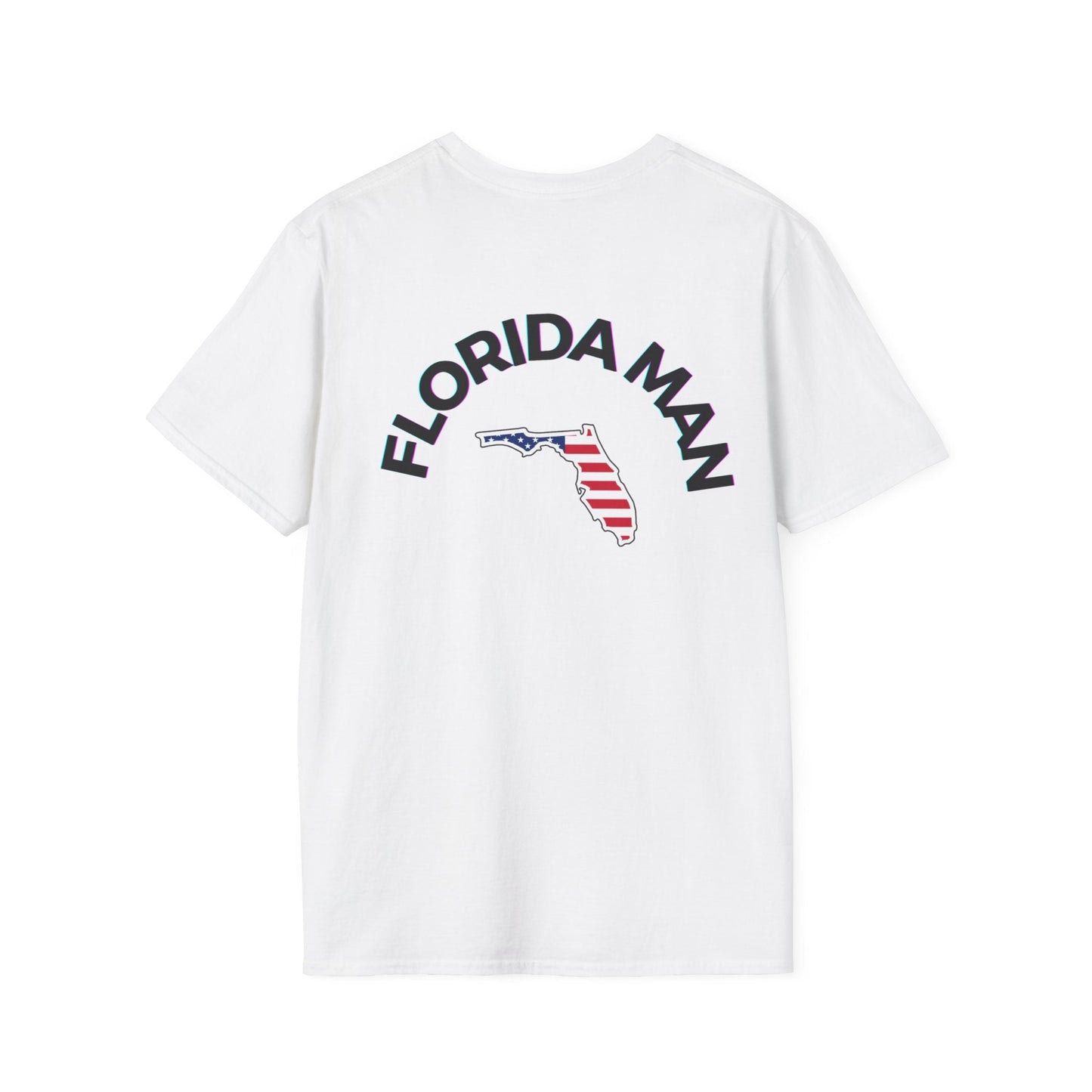 Florida Man Shirt, Front and Back Shirt, FL Pride, Patriot, Florida Pride, Florida Flag - Mighty Lifestyle
