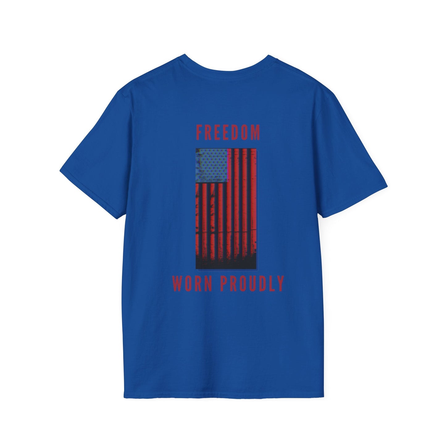Freedom Worn Proudly Shirt, American Shirt, American Pride, Patriot Shirt, Labor Day, American Tee, USA - Mighty Lifestyle