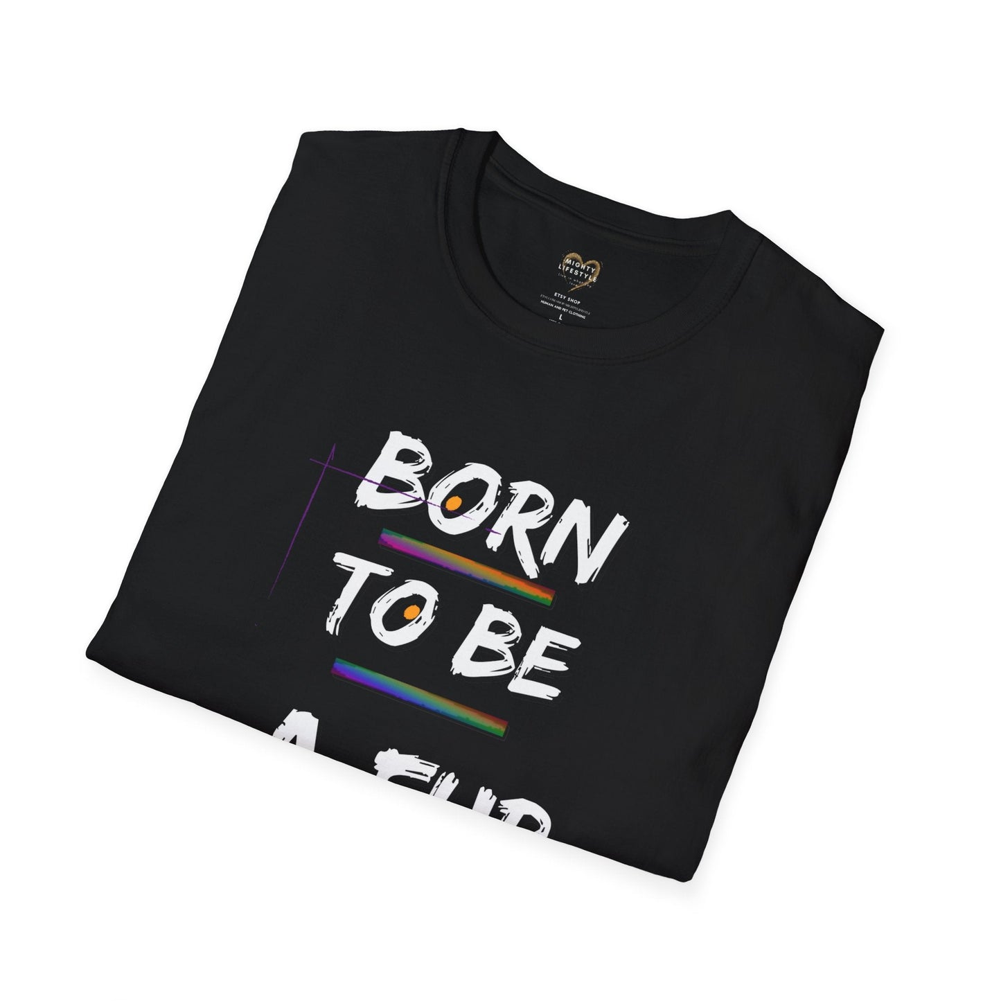 Fur Papa Shirt, Born to be a Fur Papa, Pet Lover, Animal Lover, Lover of animals, Gift for dad, Gift for Men, Gift for him, Pet Owner Shirt - Mighty Lifestyle