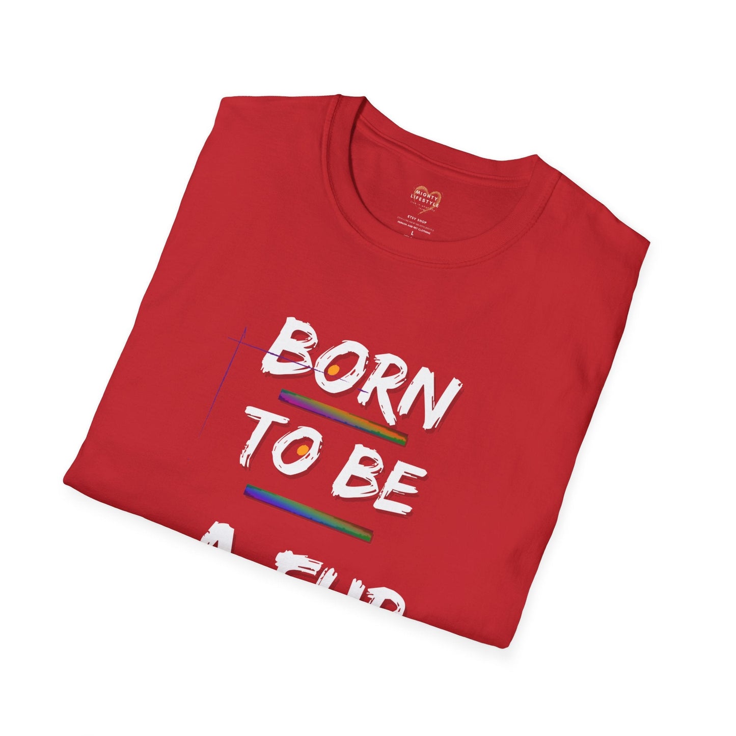 Fur Papa Shirt, Born to be a Fur Papa, Pet Lover, Animal Lover, Lover of animals, Gift for dad, Gift for Men, Gift for him, Pet Owner Shirt - Mighty Lifestyle