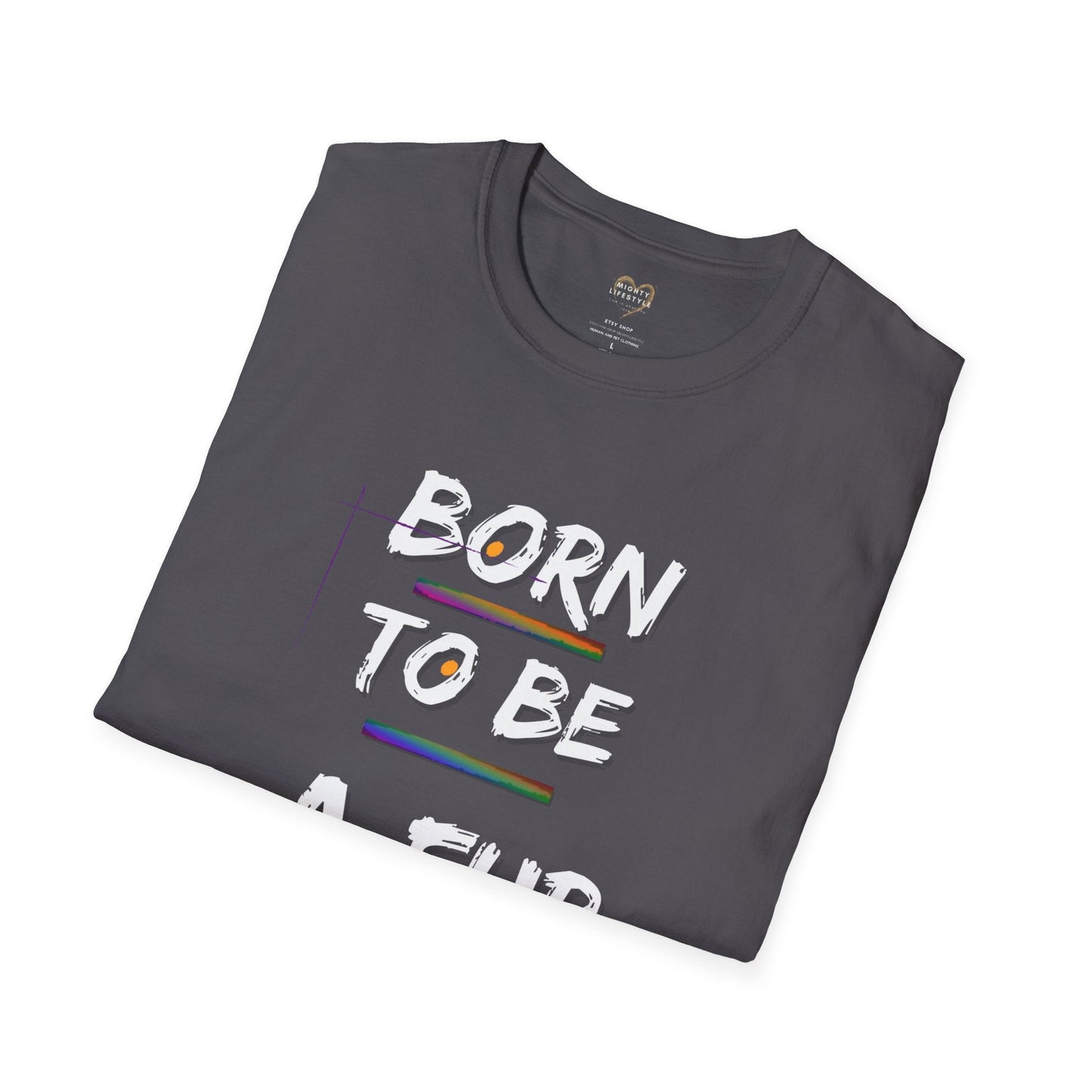 Fur Papa Shirt, Born to be a Fur Papa, Pet Lover, Animal Lover, Lover of animals, Gift for dad, Gift for Men, Gift for him, Pet Owner Shirt - Mighty Lifestyle