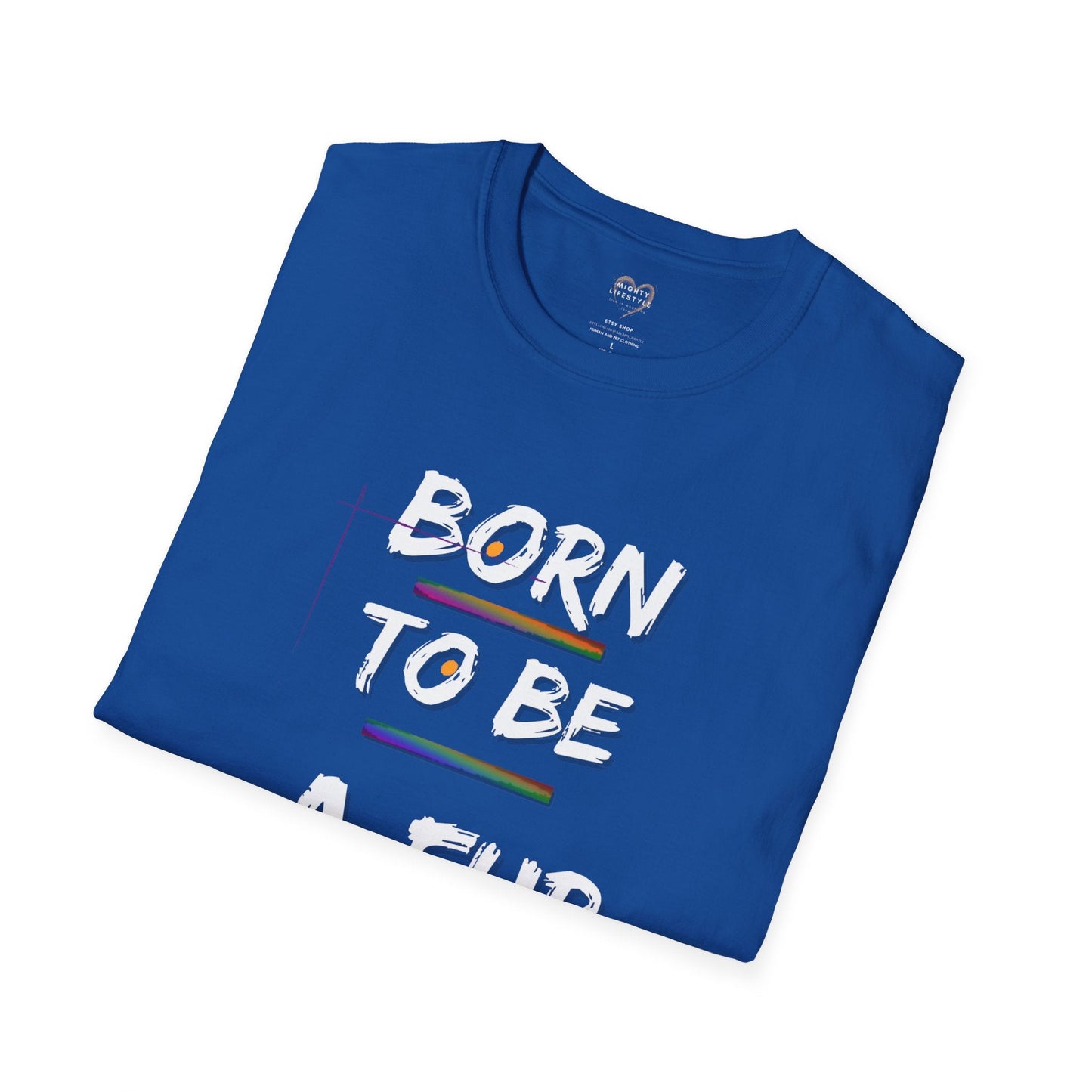 Fur Papa Shirt, Born to be a Fur Papa, Pet Lover, Animal Lover, Lover of animals, Gift for dad, Gift for Men, Gift for him, Pet Owner Shirt - Mighty Lifestyle