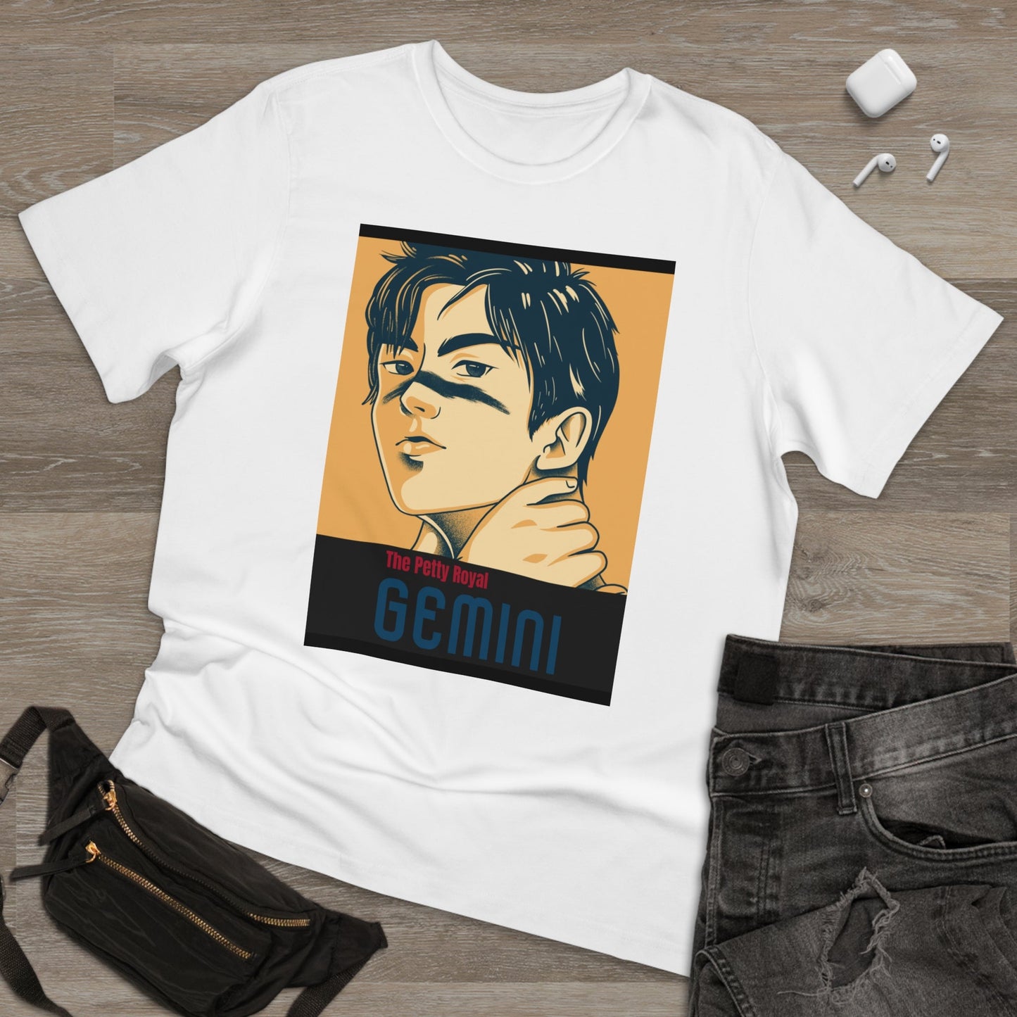 Gemini Shirt, Gemini Zodiac Tee, Unisex Deluxe T-shirt - Mighty Lifestyle