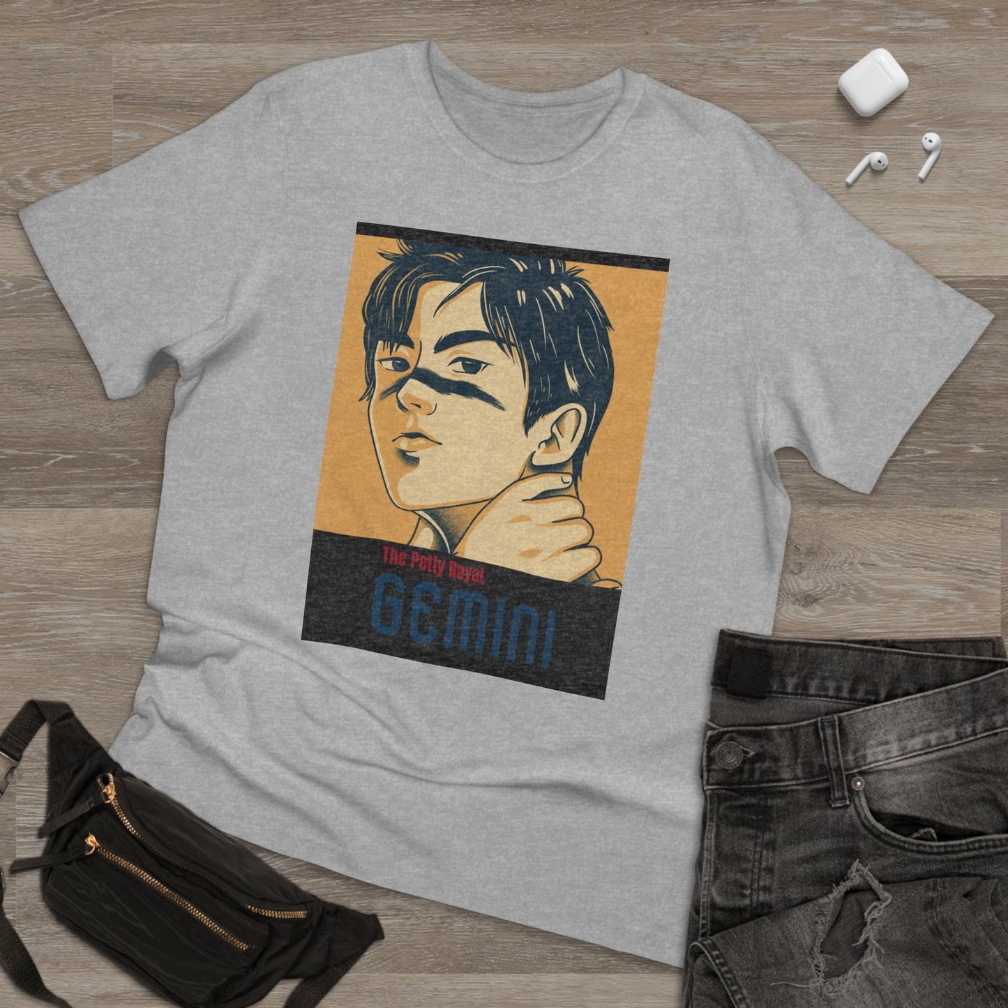 Gemini Shirt, Gemini Zodiac Tee, Unisex Deluxe T-shirt - Mighty Lifestyle