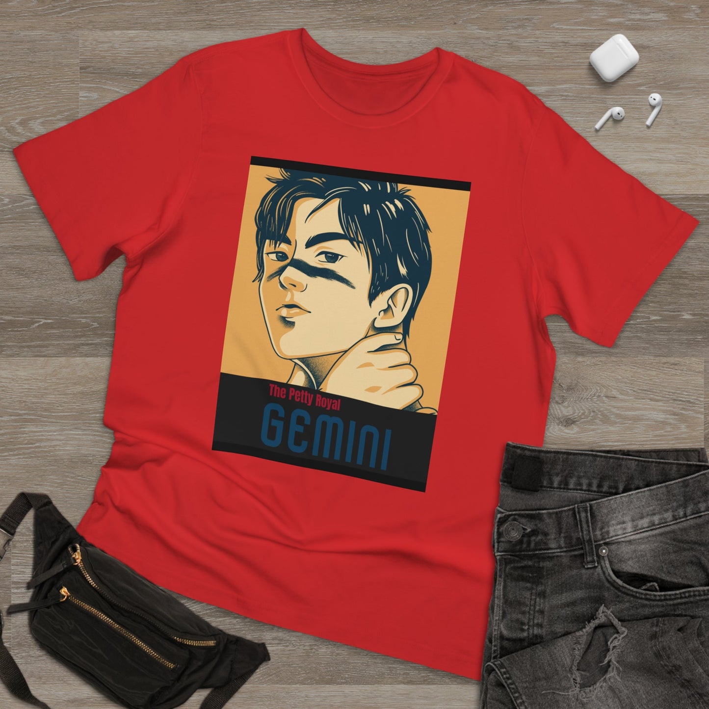 Gemini Shirt, Gemini Zodiac Tee, Unisex Deluxe T-shirt - Mighty Lifestyle
