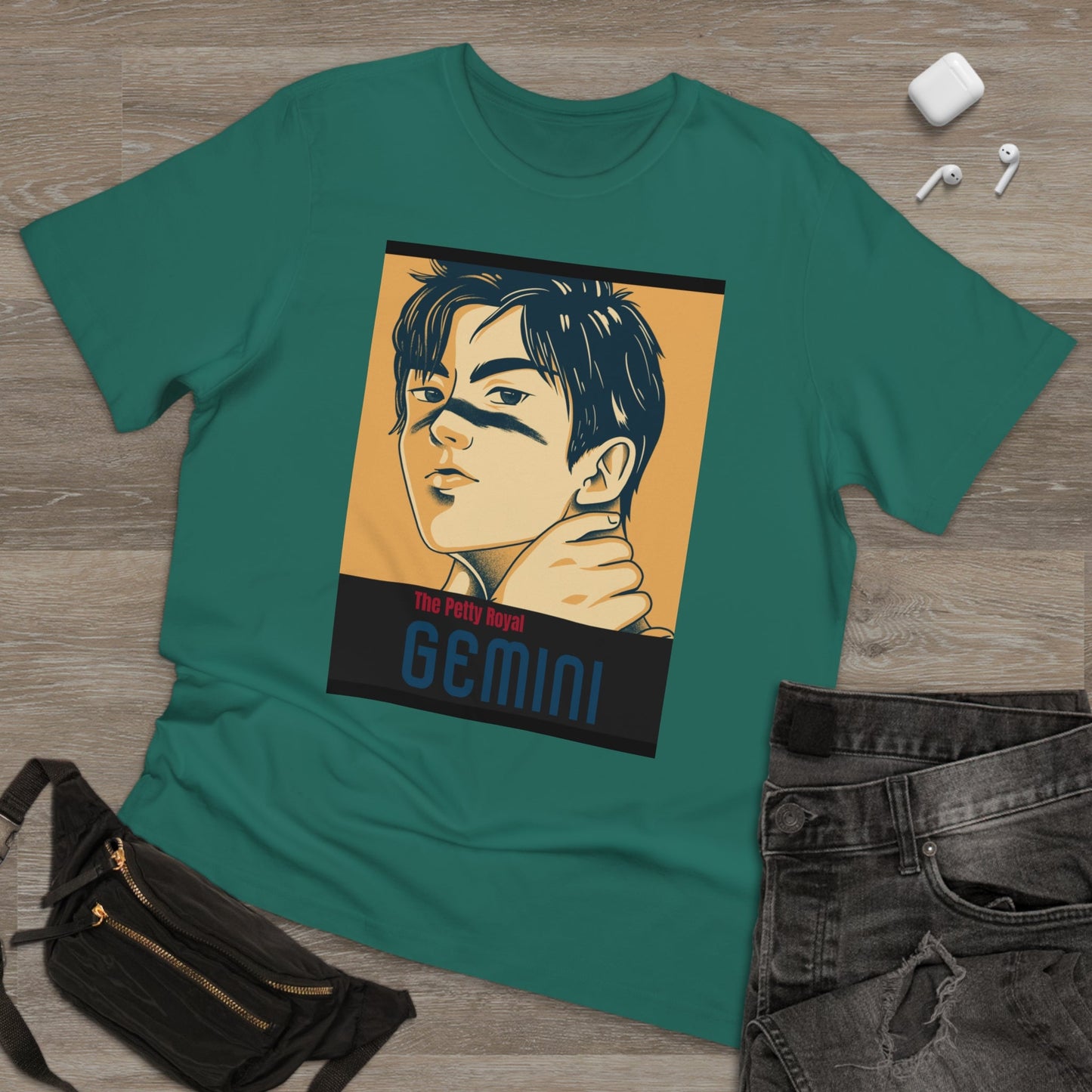 Gemini Shirt, Gemini Zodiac Tee, Unisex Deluxe T-shirt - Mighty Lifestyle