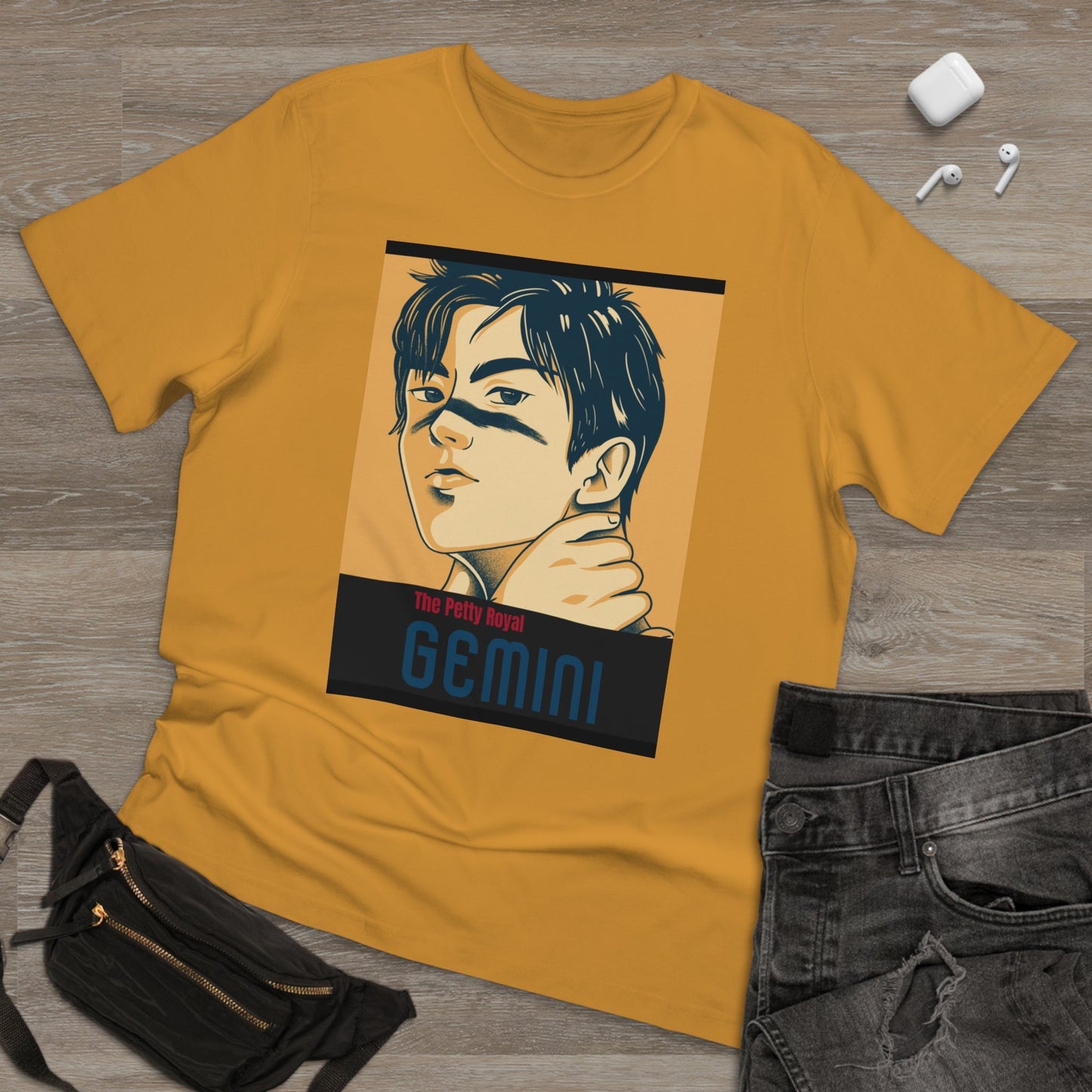 Gemini Shirt, Gemini Zodiac Tee, Unisex Deluxe T-shirt - Mighty Lifestyle