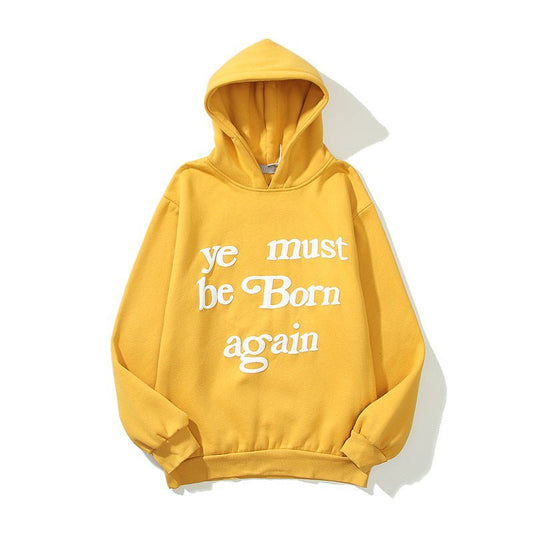 Good Vibes Hoodies | Autumn And Winter New Smiley Face Love Graffiti Foam Printing Men And Women Loose Casual Hooded Sweater - Mighty Lifestyle