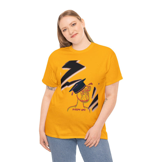 Graduate Sleepy Ape Shirt, Unisex Shirt for Graduate, Shirt for student, Gift for student, Gift for graduate - Mighty Lifestyle