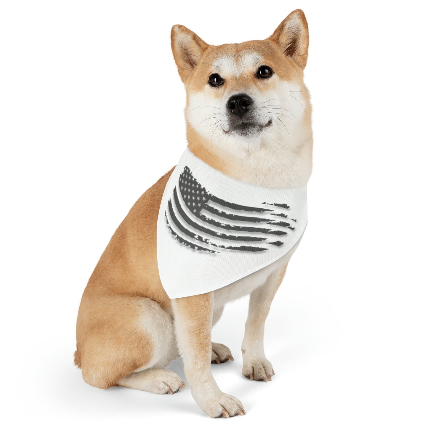 Grayed US Flag Collar, Dog collar, cat collar, pet collar - Mighty Lifestyle