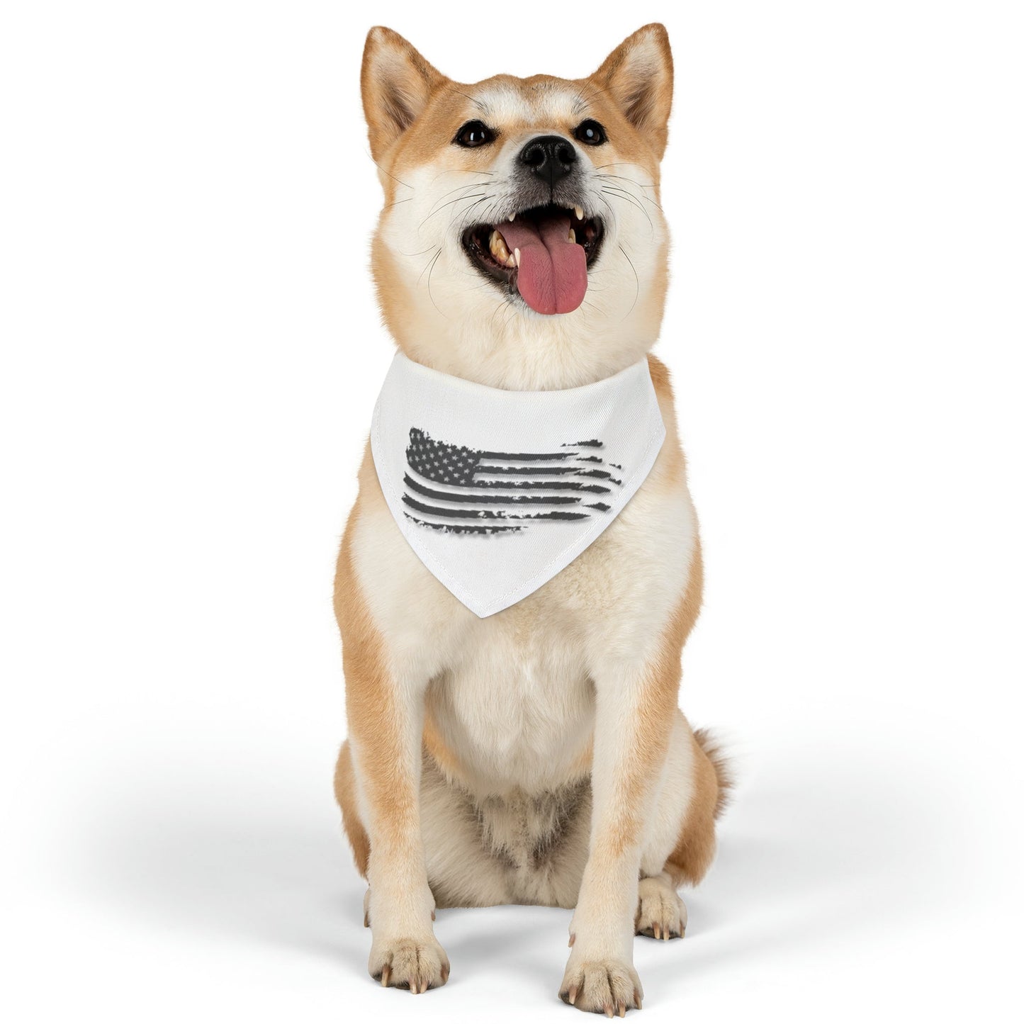 Grayed US Flag Collar, Dog collar, cat collar, pet collar - Mighty Lifestyle