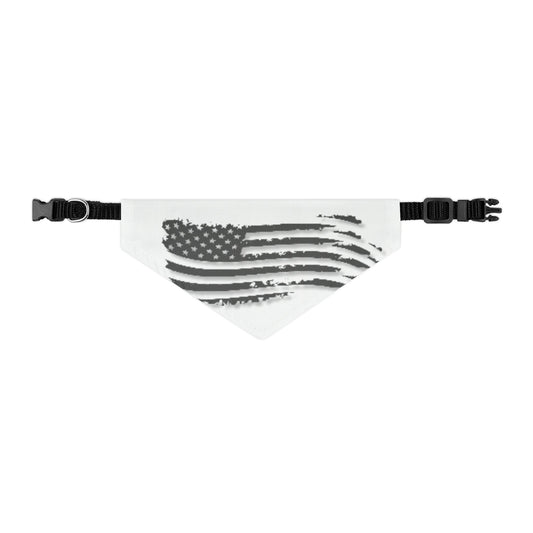 Grayed US Flag Collar, Dog collar, cat collar, pet collar - Mighty Lifestyle