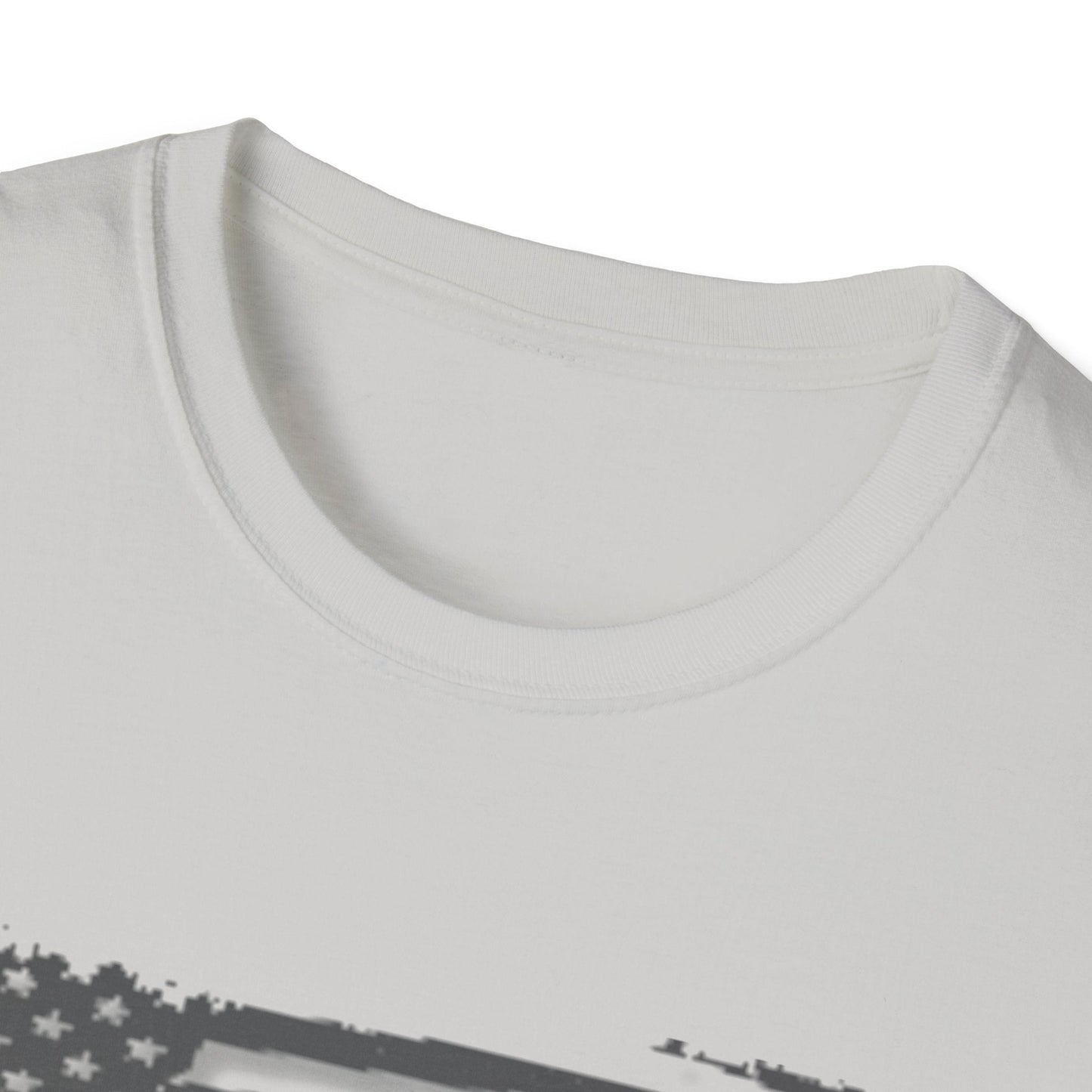 Grayed US Flag Shirt, USA Flag Shirt, American Flag Shirt, American Pride Shirt, Patriot Shirt, Gift for Veterans - Mighty Lifestyle