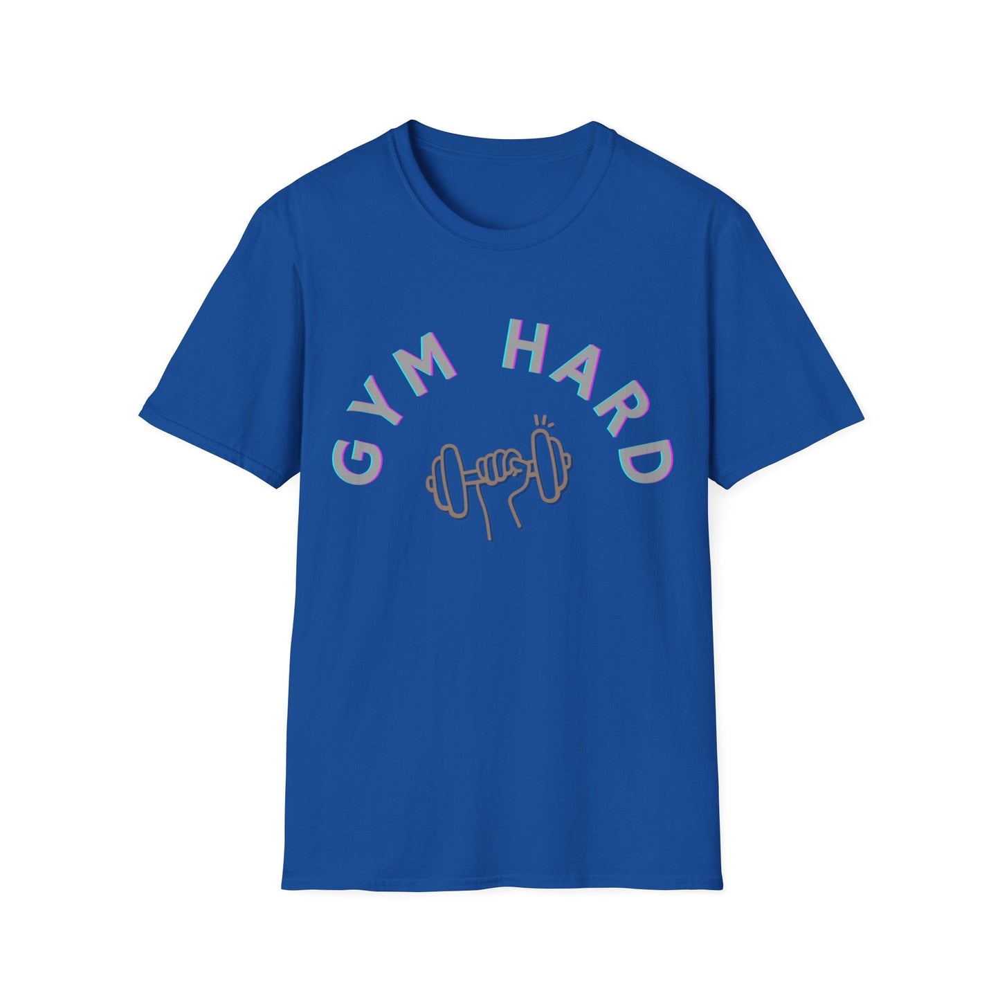 Gym Hard, Shirt for Gym Lover, Gift for Athlete, Gym Rat, Crossfit Shirt, Workout Partner Shirt - Mighty Lifestyle