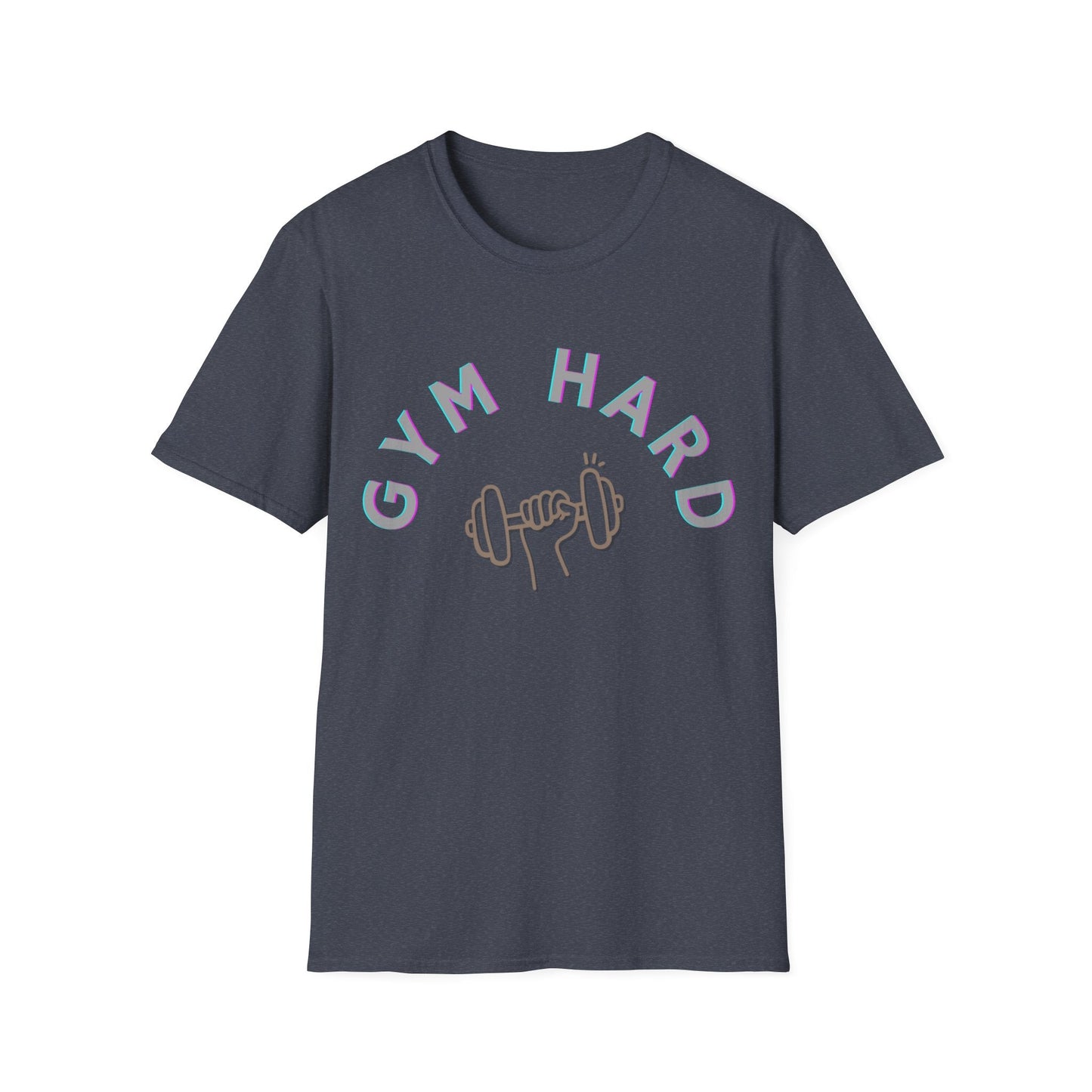 Gym Hard, Shirt for Gym Lover, Gift for Athlete, Gym Rat, Crossfit Shirt, Workout Partner Shirt - Mighty Lifestyle