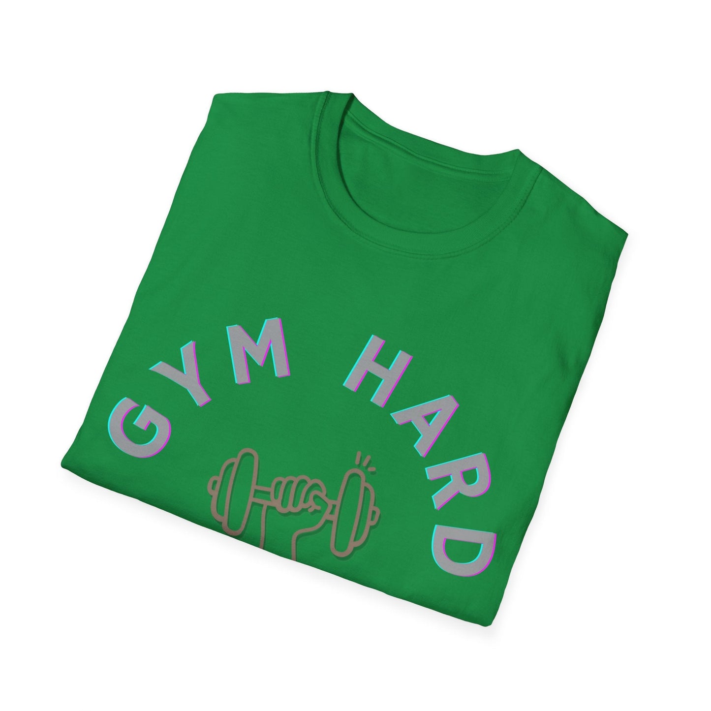 Gym Hard, Shirt for Gym Lover, Gift for Athlete, Gym Rat, Crossfit Shirt, Workout Partner Shirt - Mighty Lifestyle