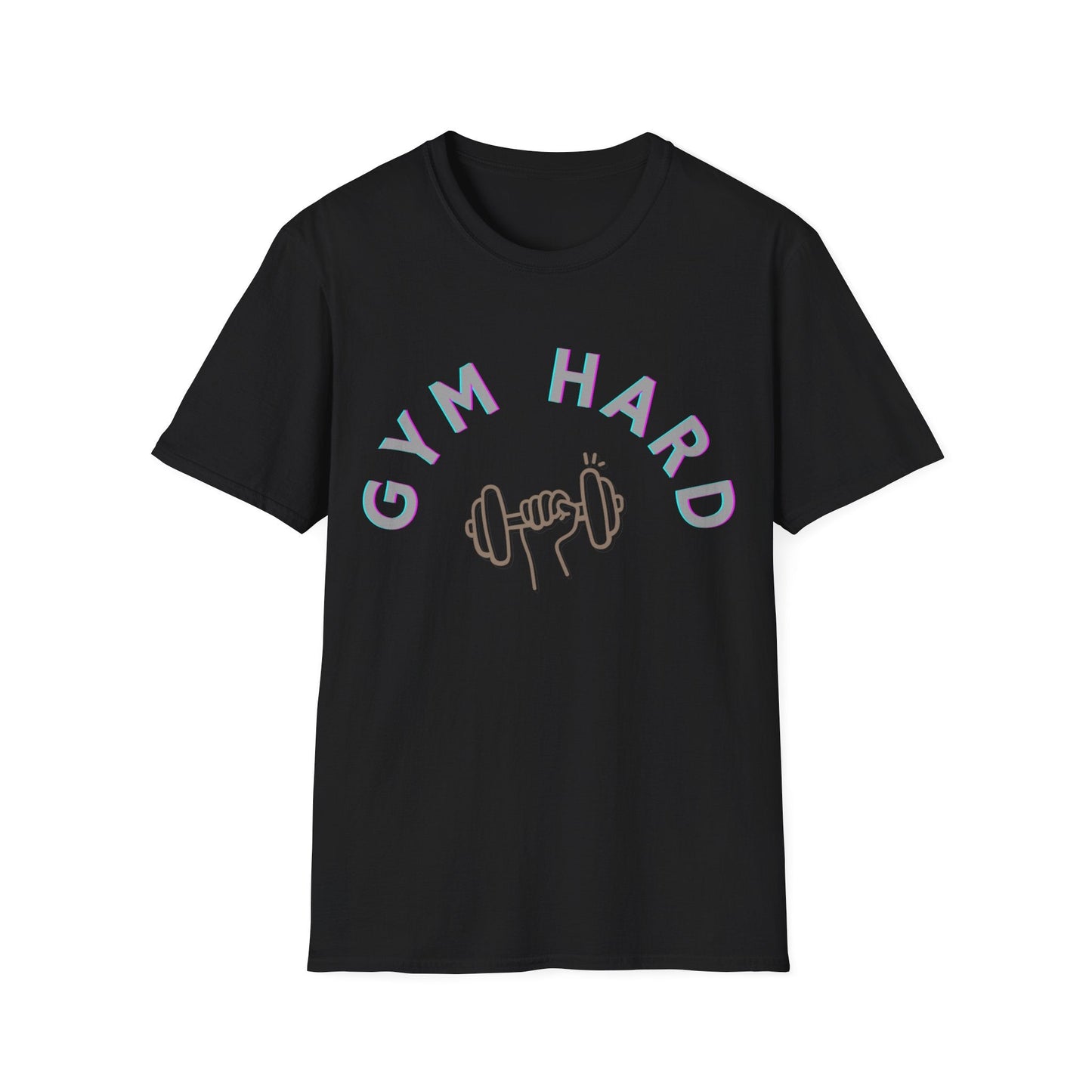 Gym Hard, Shirt for Gym Lover, Gift for Athlete, Gym Rat, Crossfit Shirt, Workout Partner Shirt - Mighty Lifestyle
