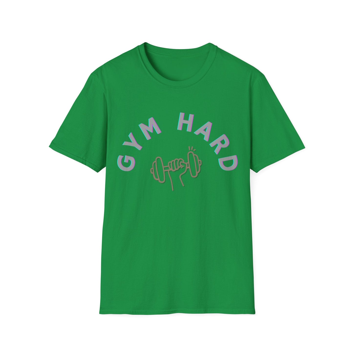 Gym Hard, Shirt for Gym Lover, Gift for Athlete, Gym Rat, Crossfit Shirt, Workout Partner Shirt - Mighty Lifestyle