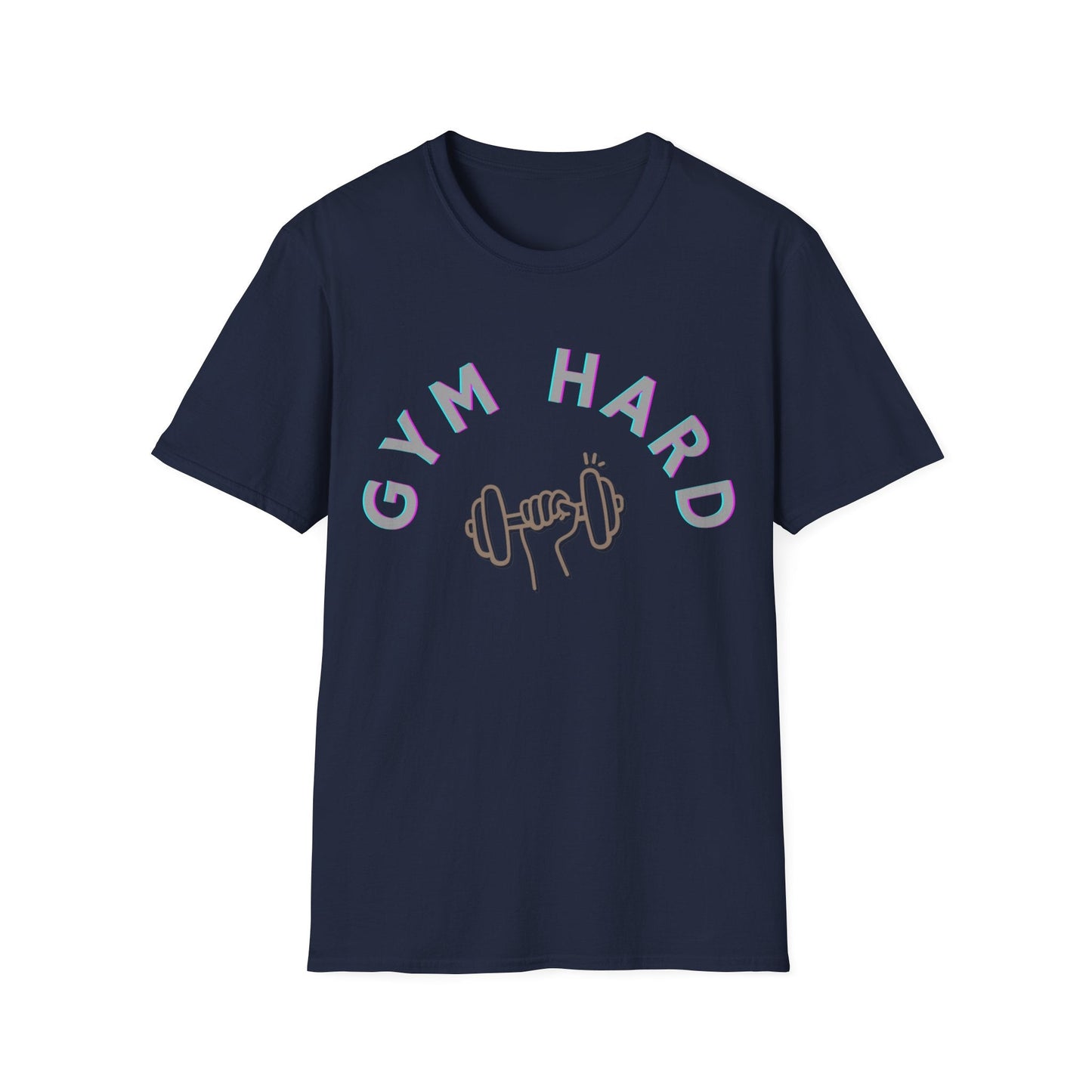 Gym Hard, Shirt for Gym Lover, Gift for Athlete, Gym Rat, Crossfit Shirt, Workout Partner Shirt - Mighty Lifestyle