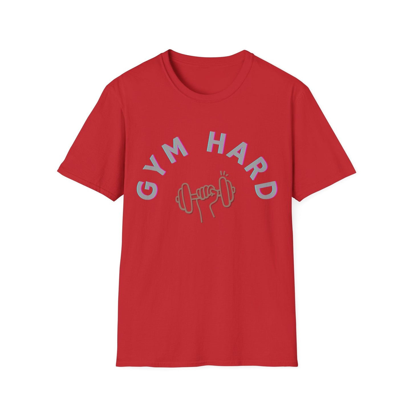 Gym Hard, Shirt for Gym Lover, Gift for Athlete, Gym Rat, Crossfit Shirt, Workout Partner Shirt - Mighty Lifestyle