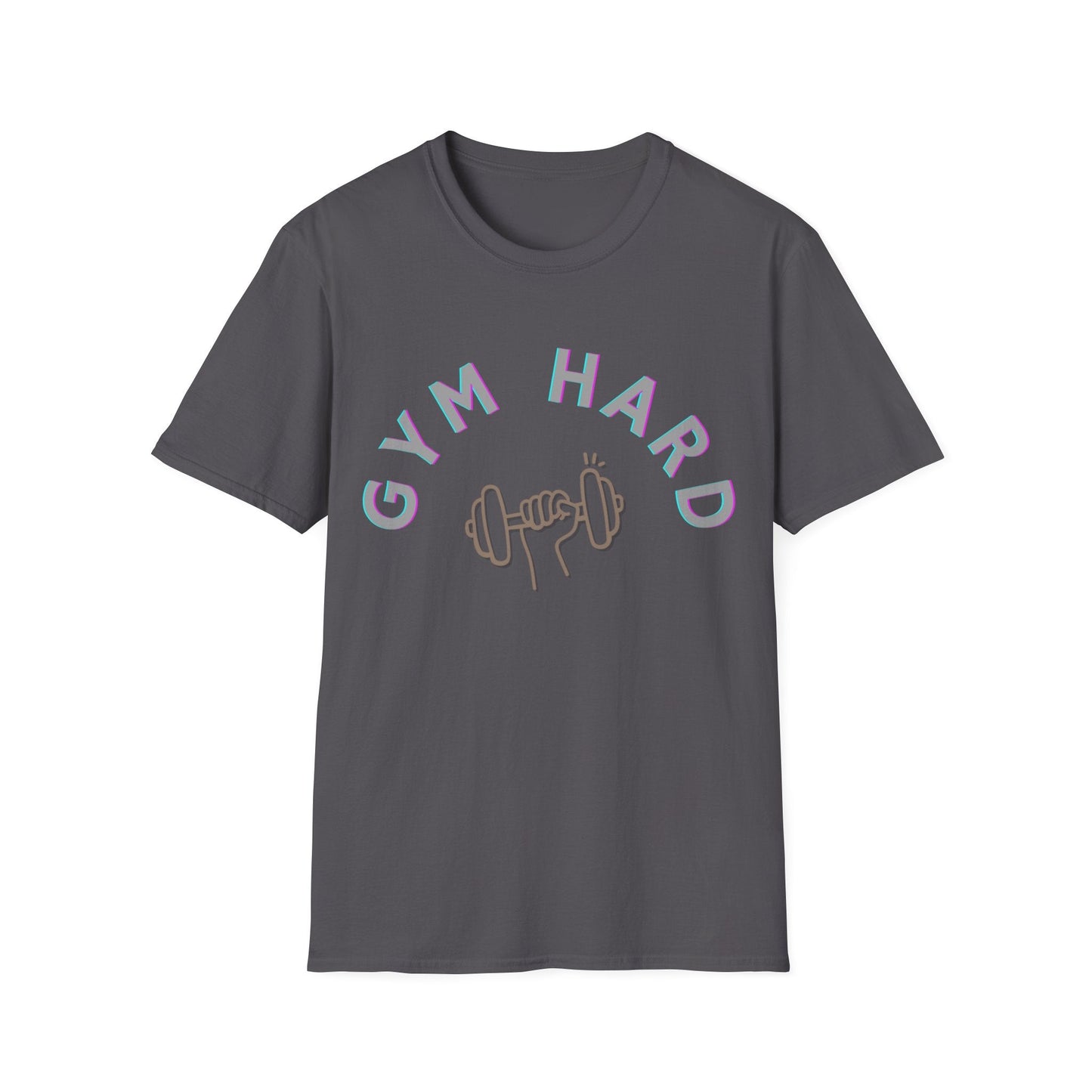 Gym Hard, Shirt for Gym Lover, Gift for Athlete, Gym Rat, Crossfit Shirt, Workout Partner Shirt - Mighty Lifestyle