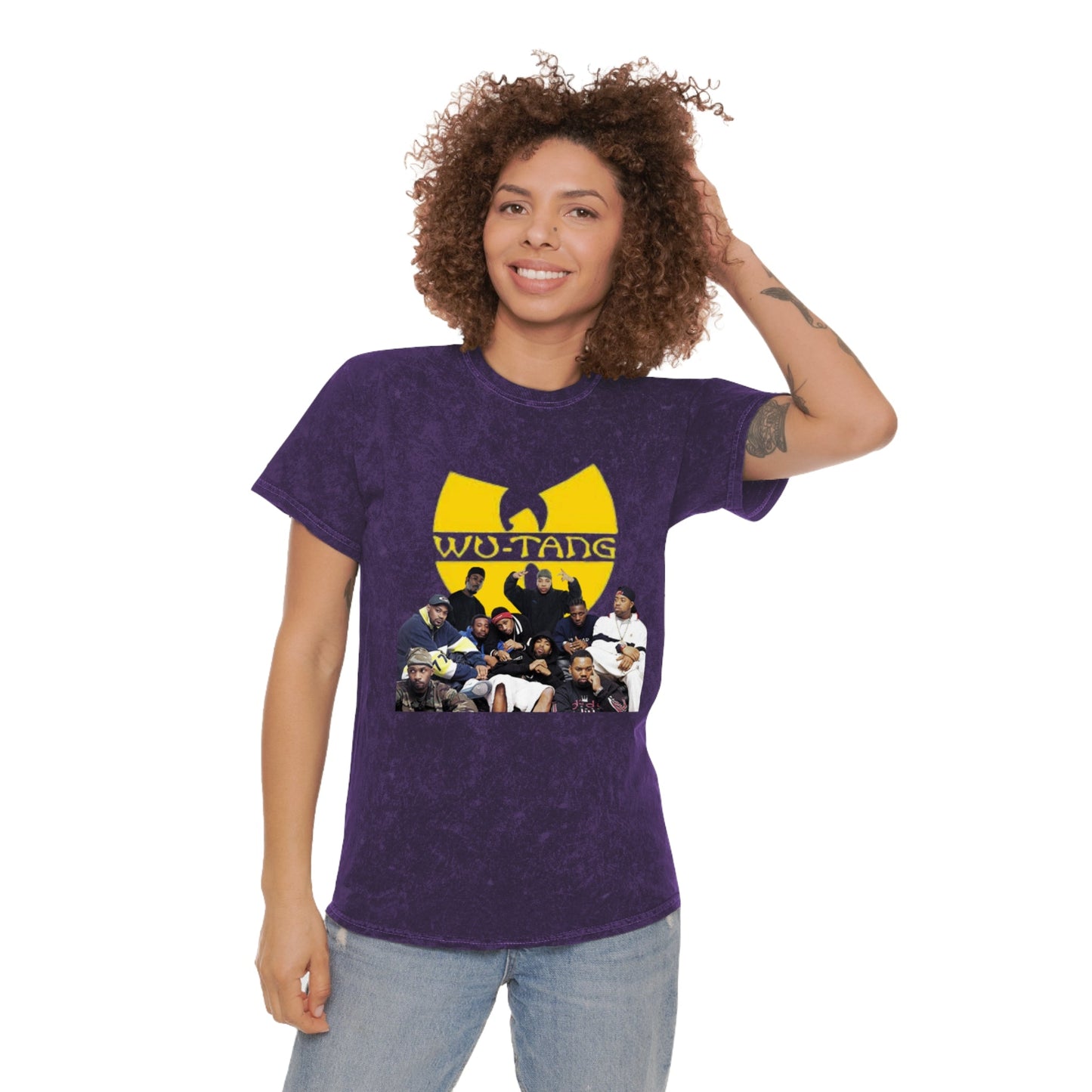Hip Hop, 90s Hip Hop, 90s Rap, Unisex Mineral Wash T-Shirt - Mighty Lifestyle