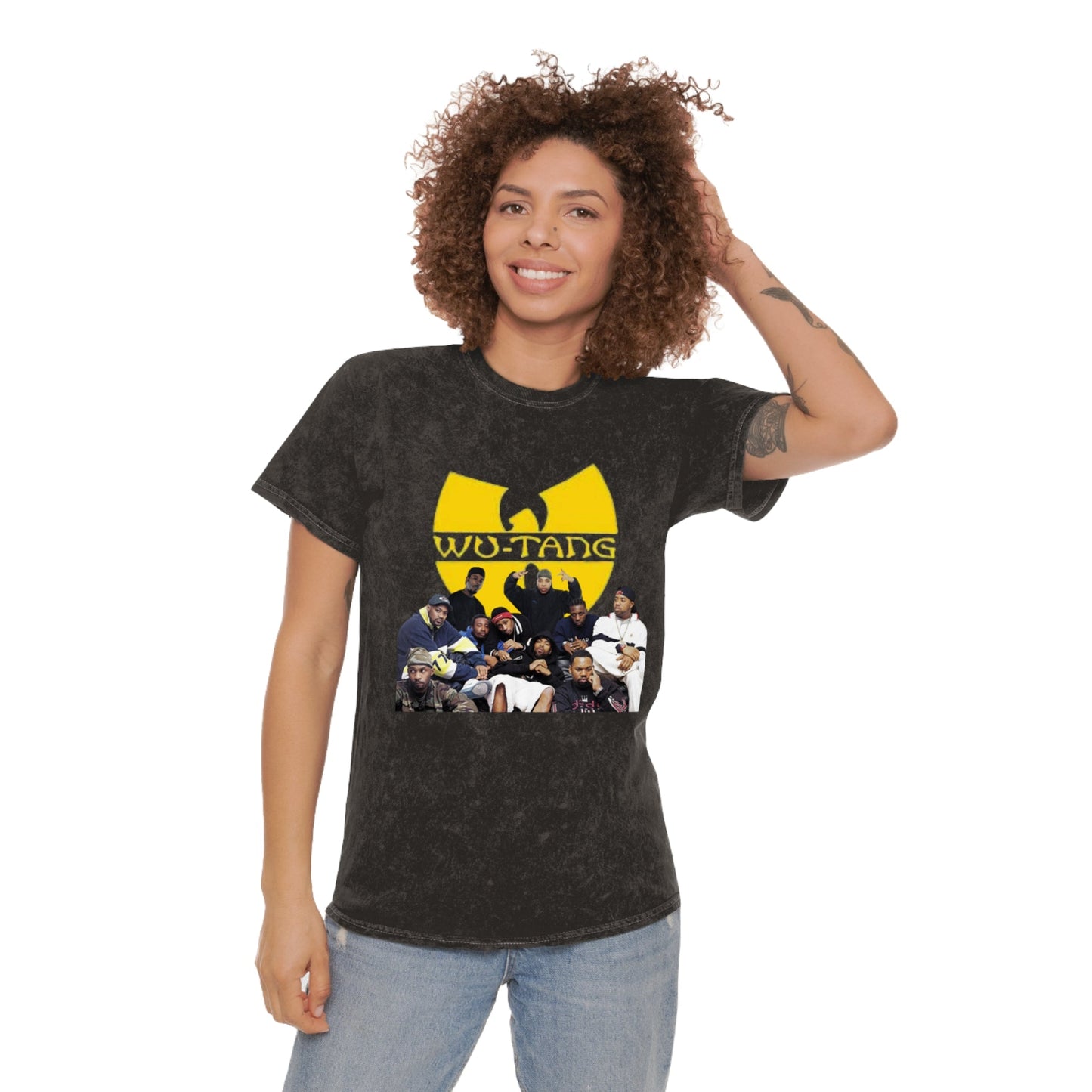 Hip Hop, 90s Hip Hop, 90s Rap, Unisex Mineral Wash T-Shirt - Mighty Lifestyle