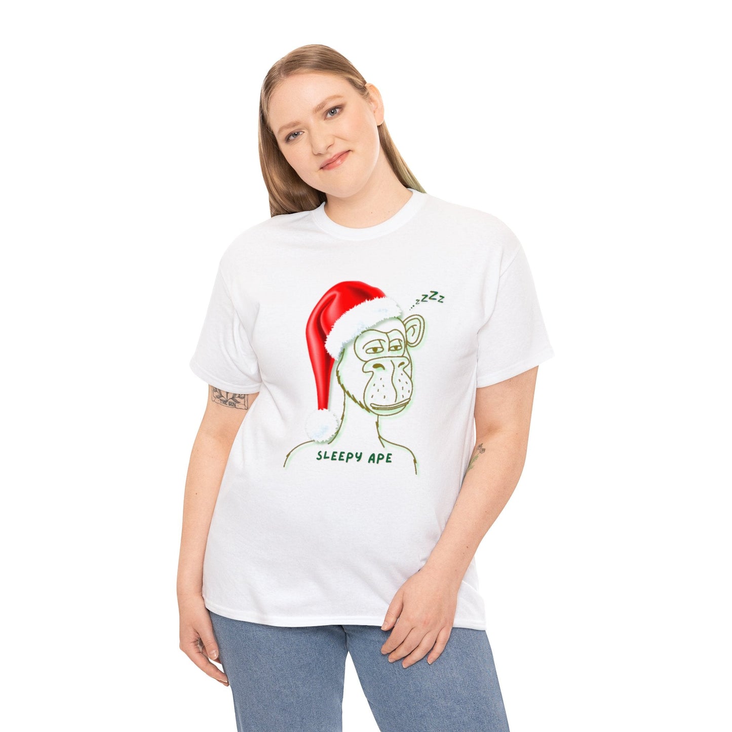 Holiday Sleep Ape | Ugly Christmas Shirt | Holiday Shirt | Unisex | Funny Christmas Shirt - Mighty Lifestyle