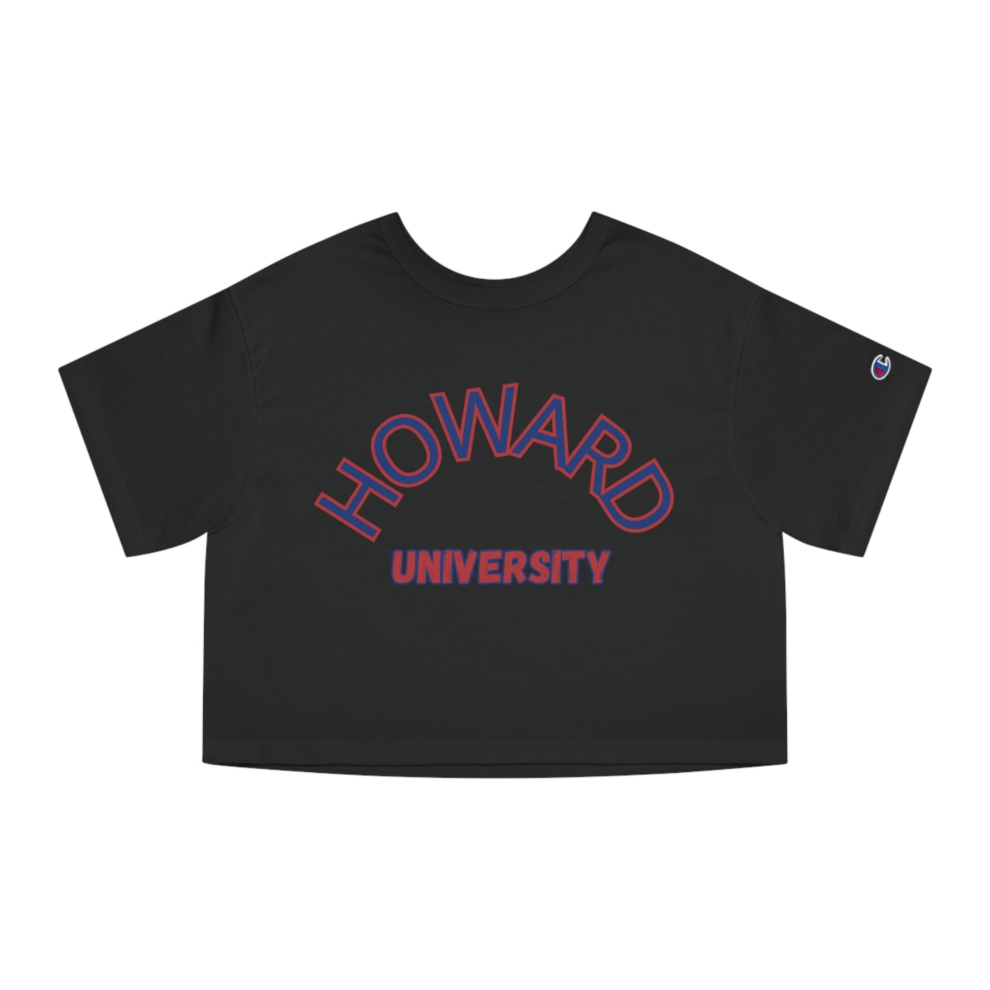 Howard University, Howard HBCU, H, Howard Homecoming, Howard Football, Black Greek, Champion Women's Heritage Cropped T-Shirt - Mighty Lifestyle