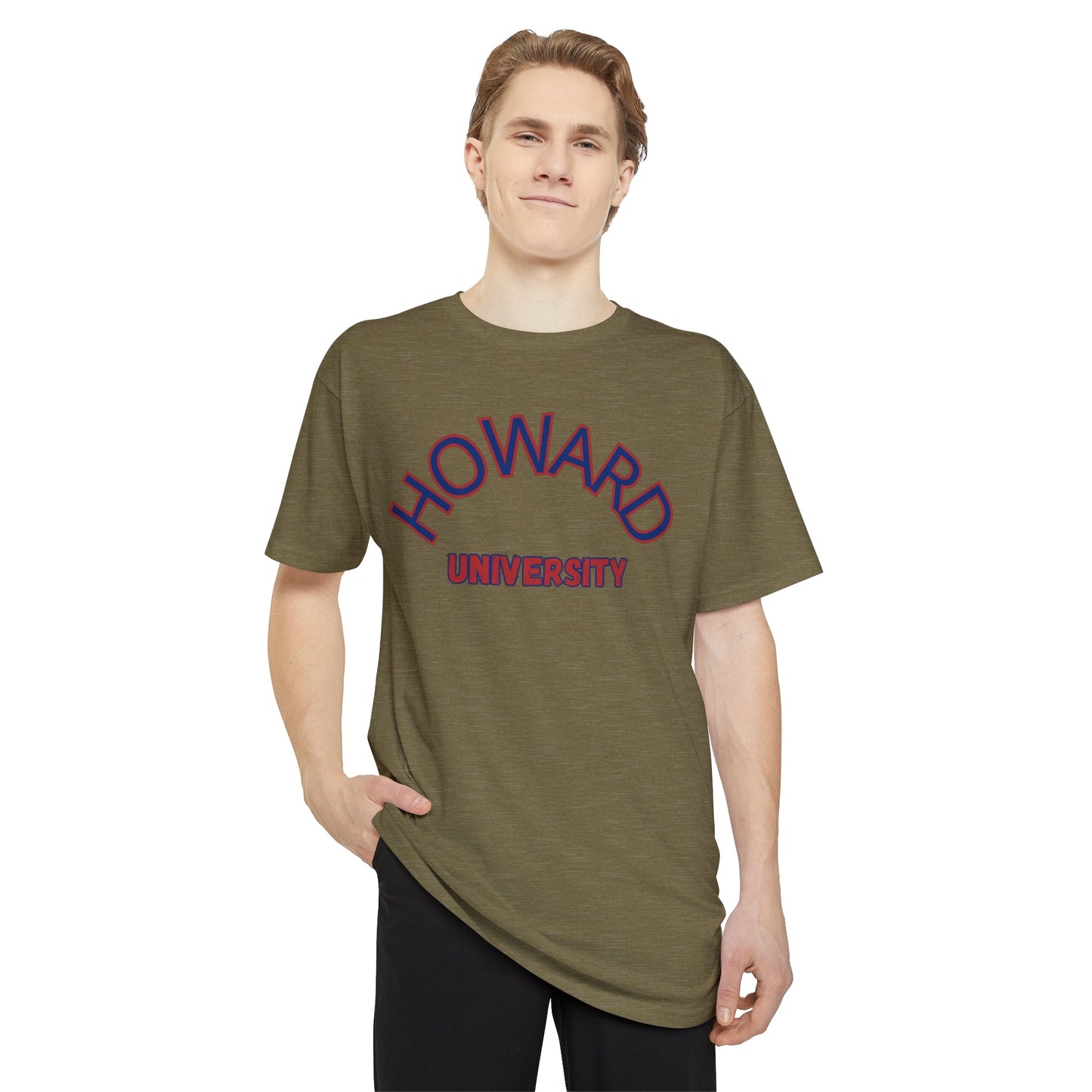 Howard University, HOWARD HBCU, HBCU football, HomeComing, Black Excellence, Comfortable, Unisex Long Body Urban Tee - Mighty Lifestyle