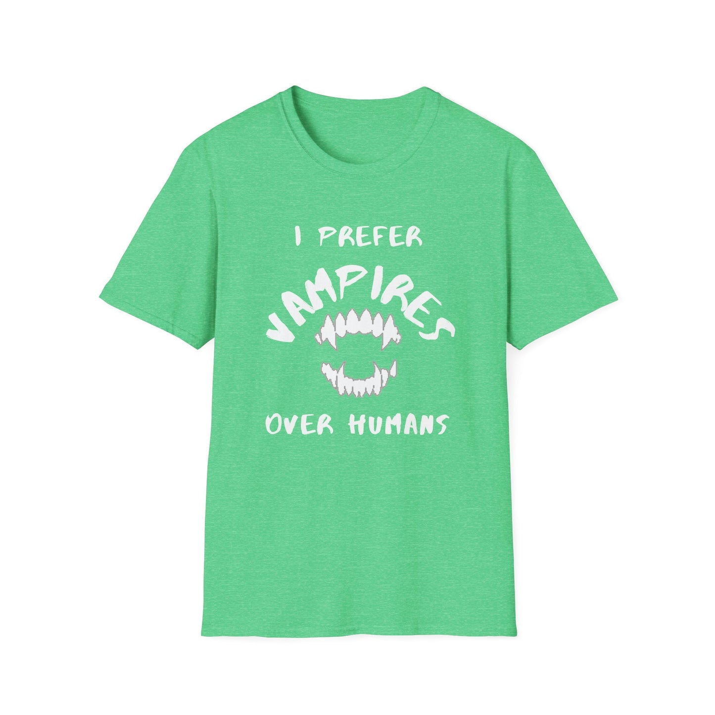 I Prefer Vampires Over Humans, Vampire Shirt, Supernatural Being Shirt, Gift for him man, Gift for her woman, Halloween Shirt - Mighty Lifestyle