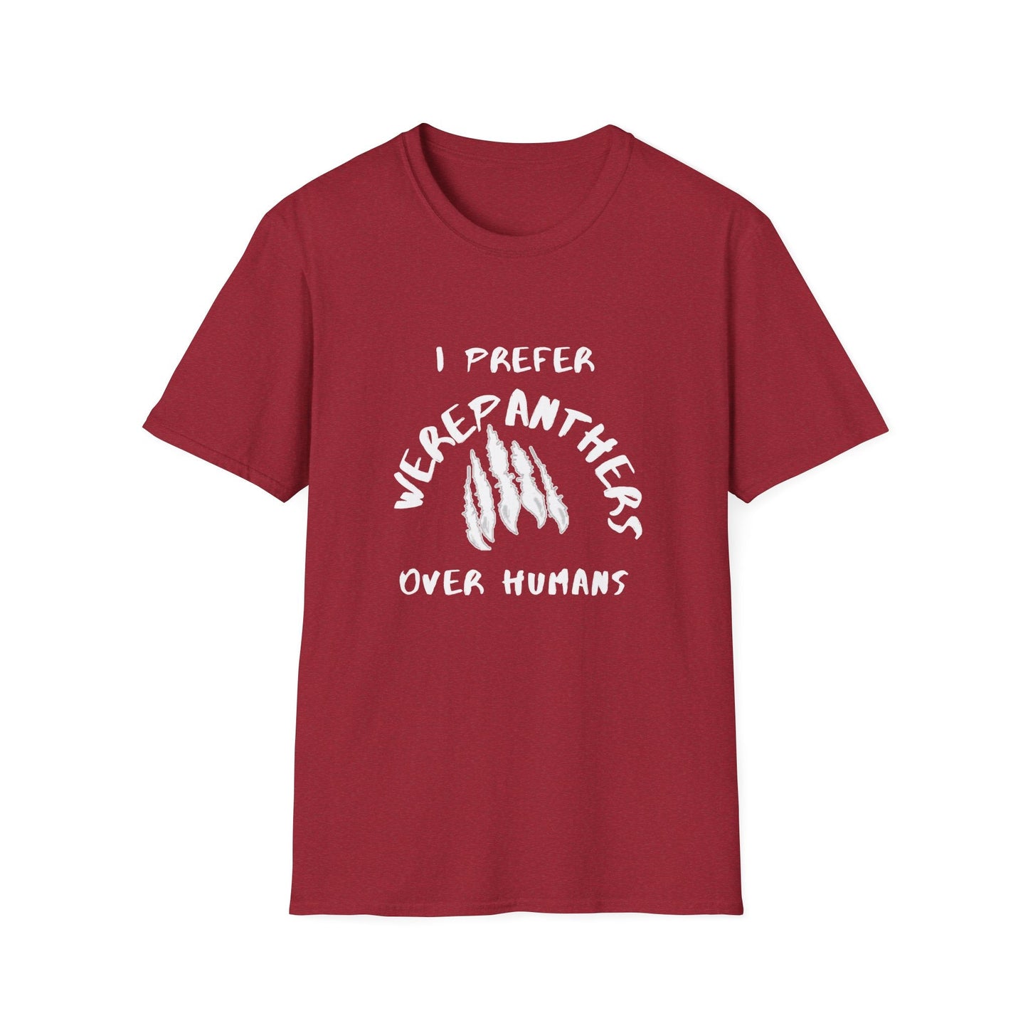 I Prefer WerePanthers Over Humans, WerePanther Shirt, Supernatural Being TShirt, Gift for him man, Gift for her woman - Mighty Lifestyle